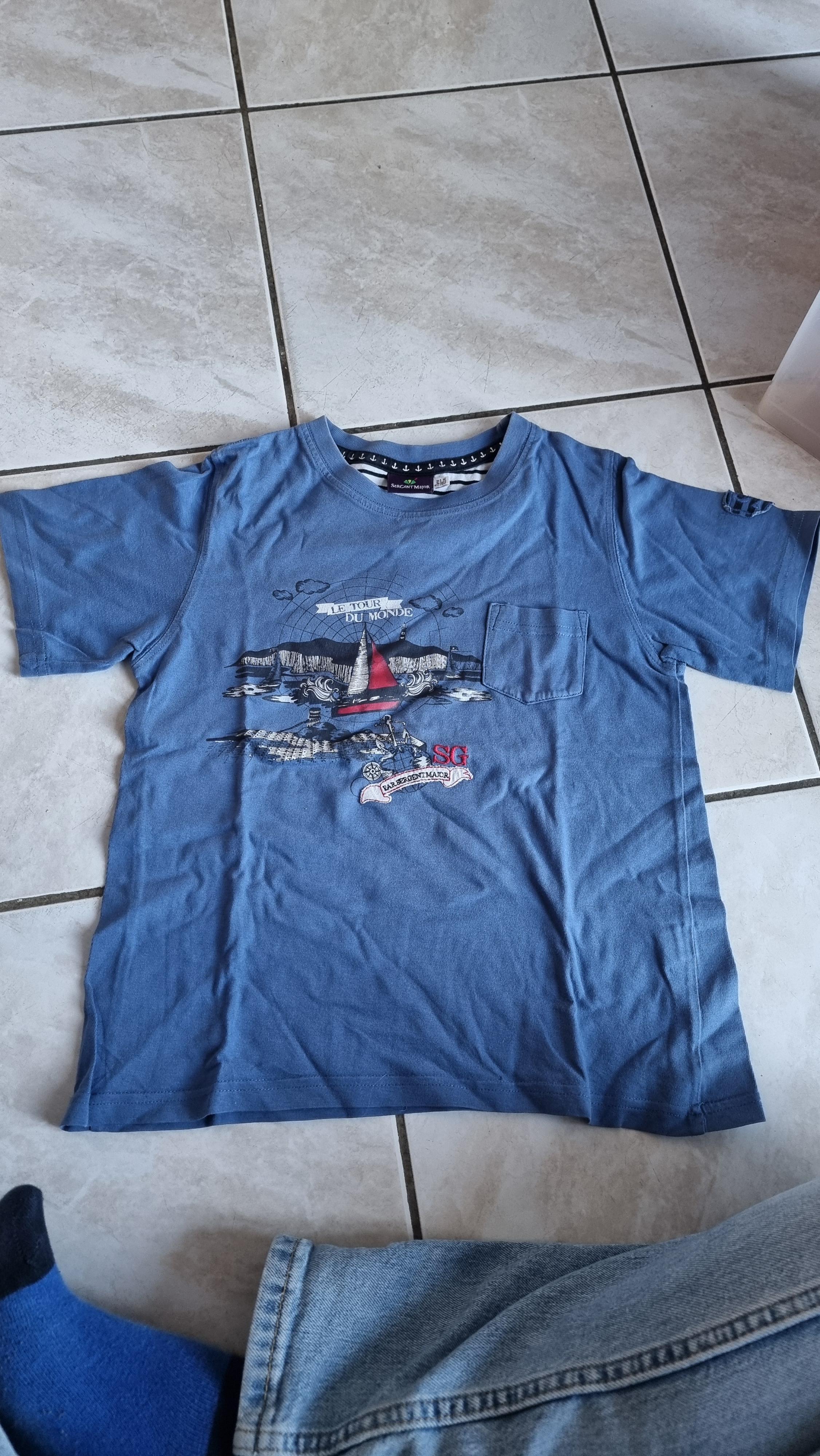 troc de troc tee shirt sergent major 7 ans image 1