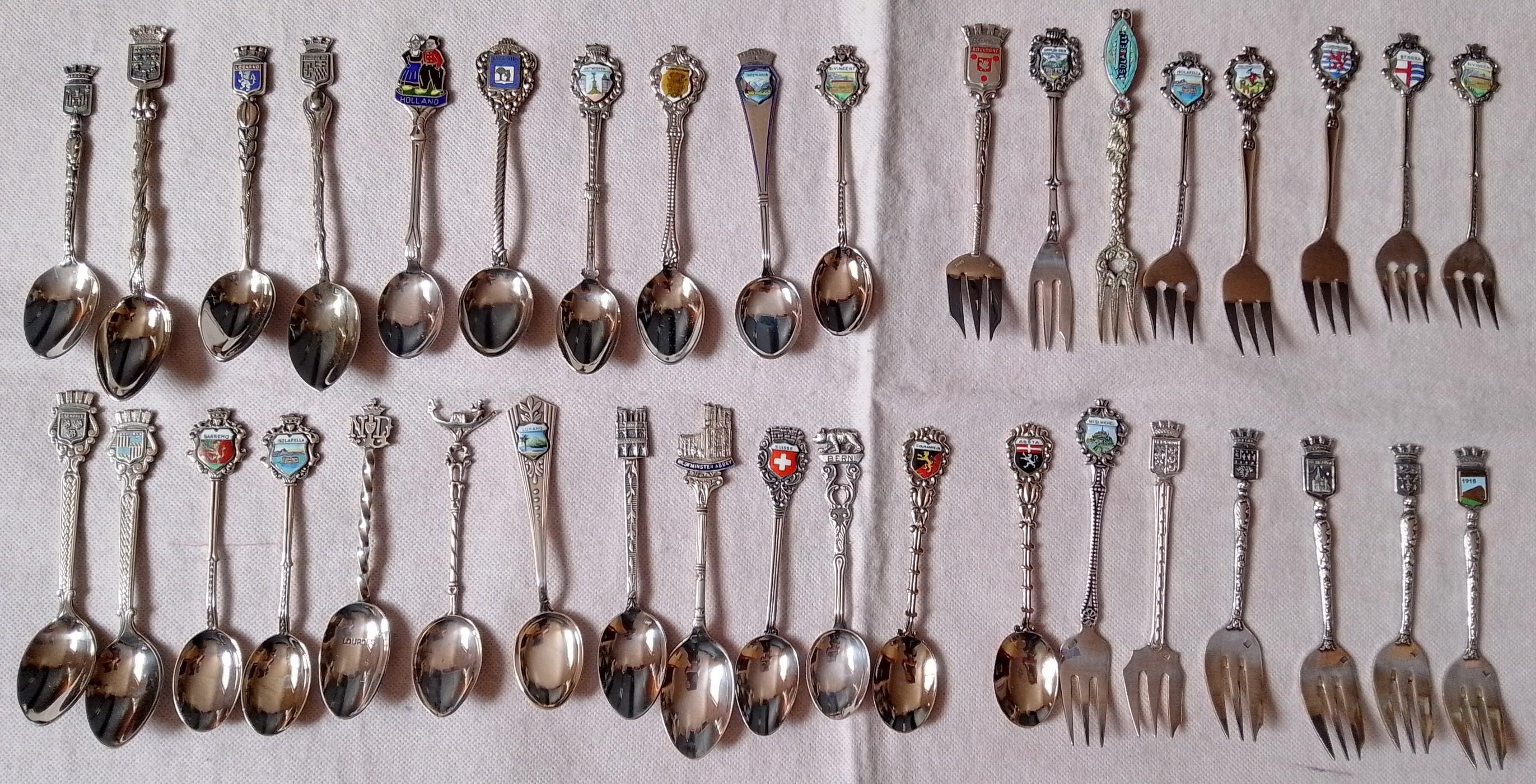 troc de troc lot, collection, fourchettes et cuillères, très bon état image 0