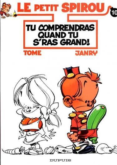 troc de troc bd - le petit spirou - tu comprendras... image 0