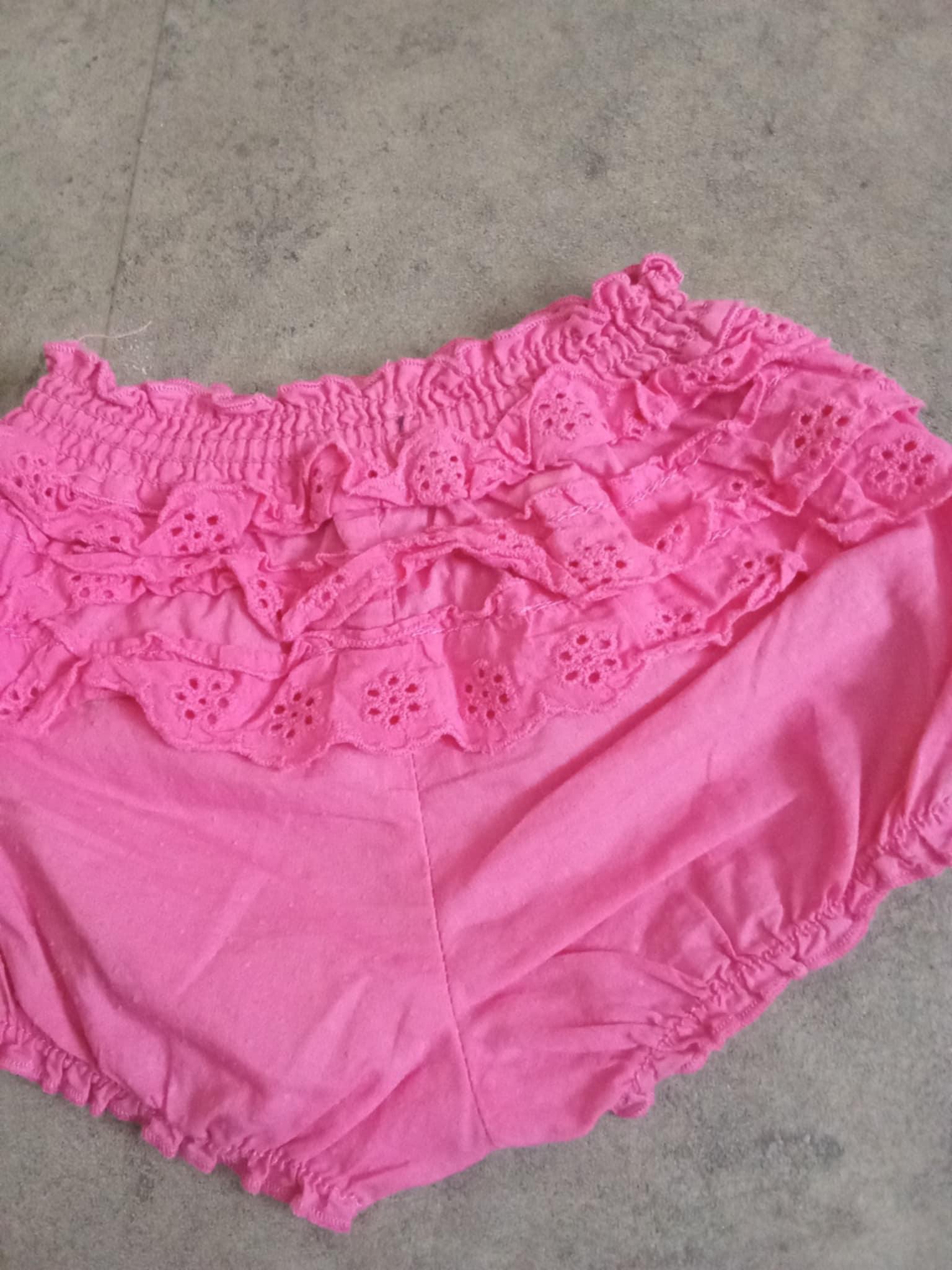 troc de troc short rose fantaisie 3 mois kiabi image 1