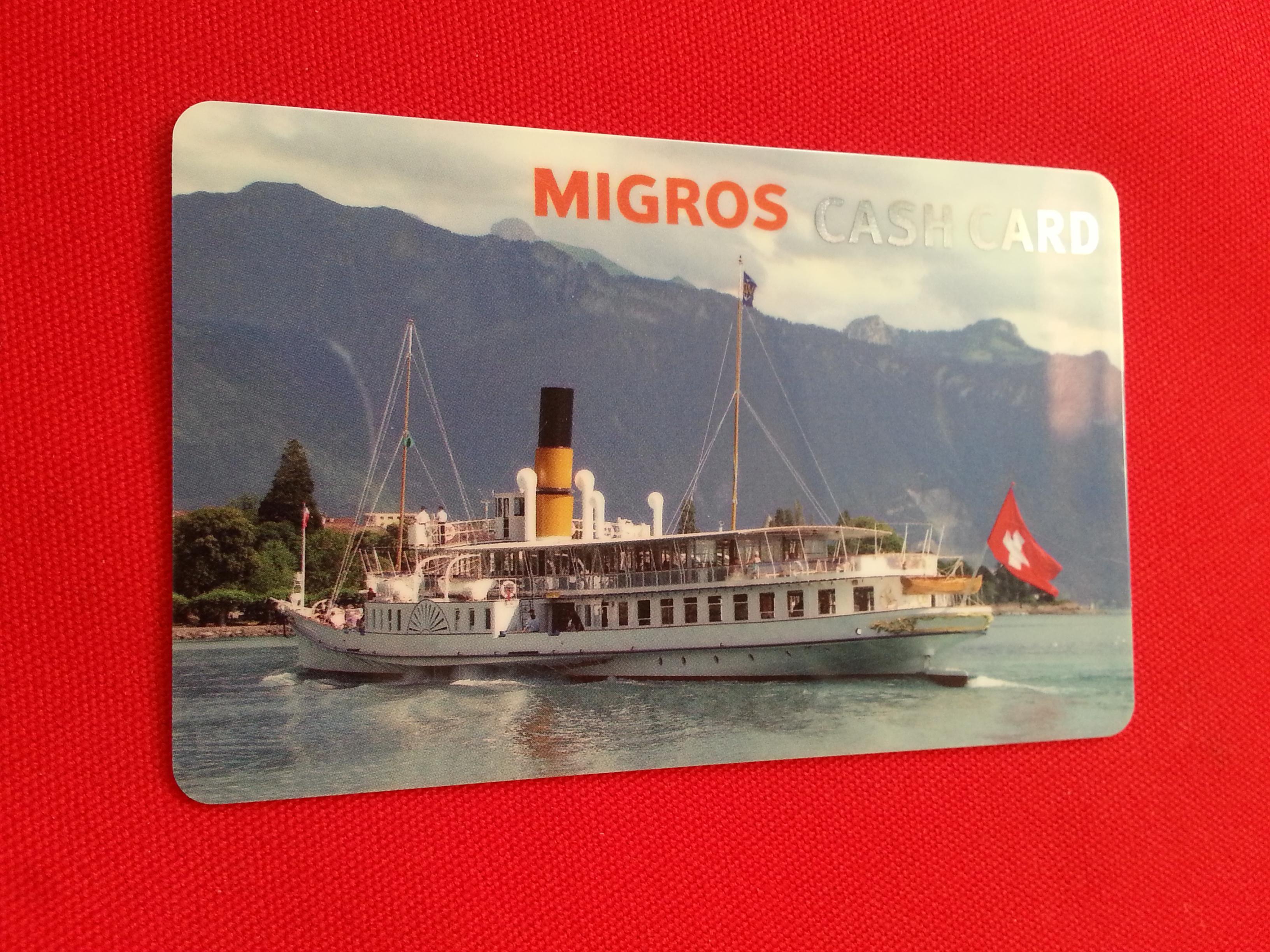 troc de troc carte " croisière sur un lac suisse en bateau à vapeur image 0