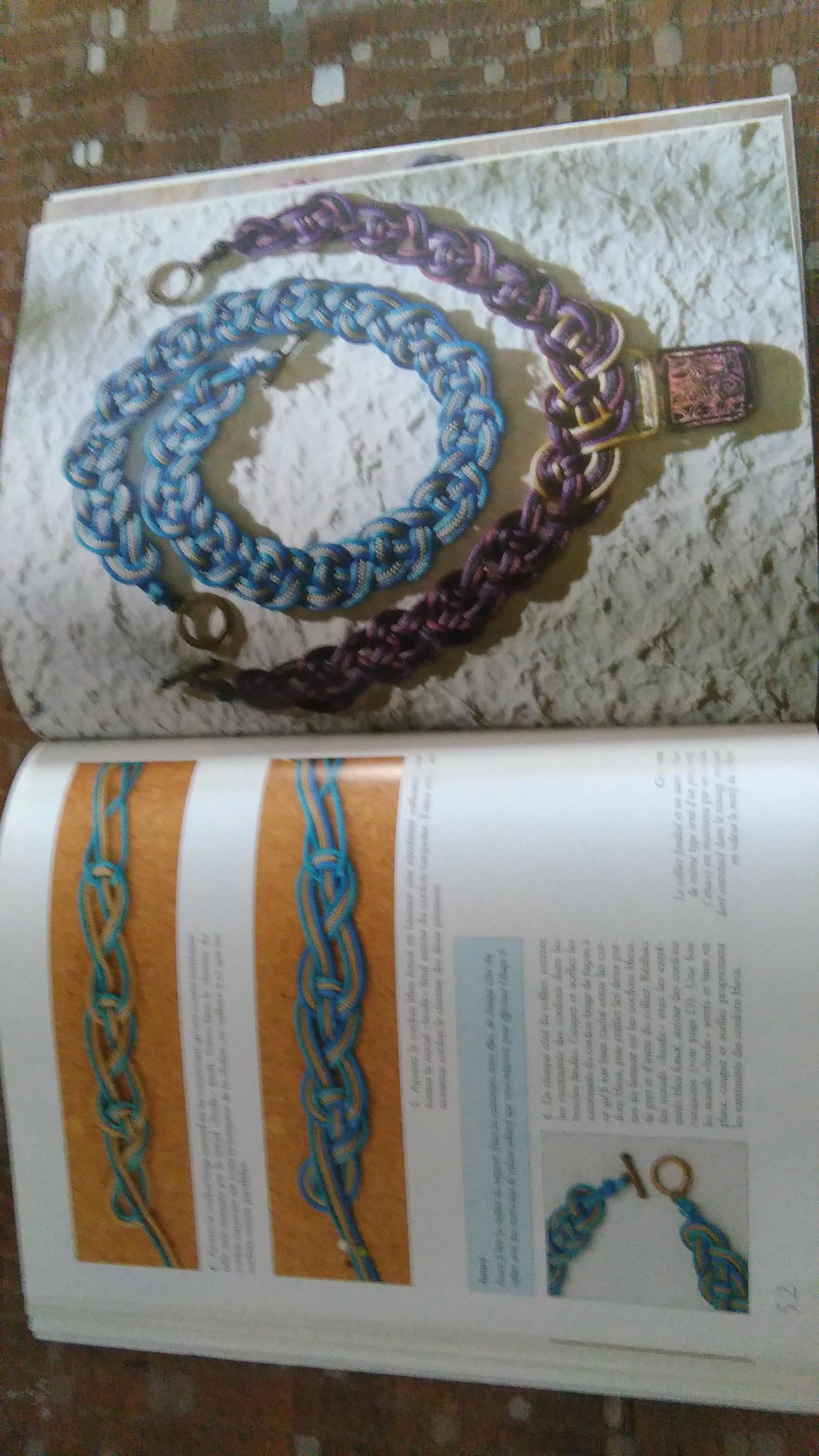 troc de troc livre loisirs créatifs - noeuds celtiques pour bijoux de perles image 2