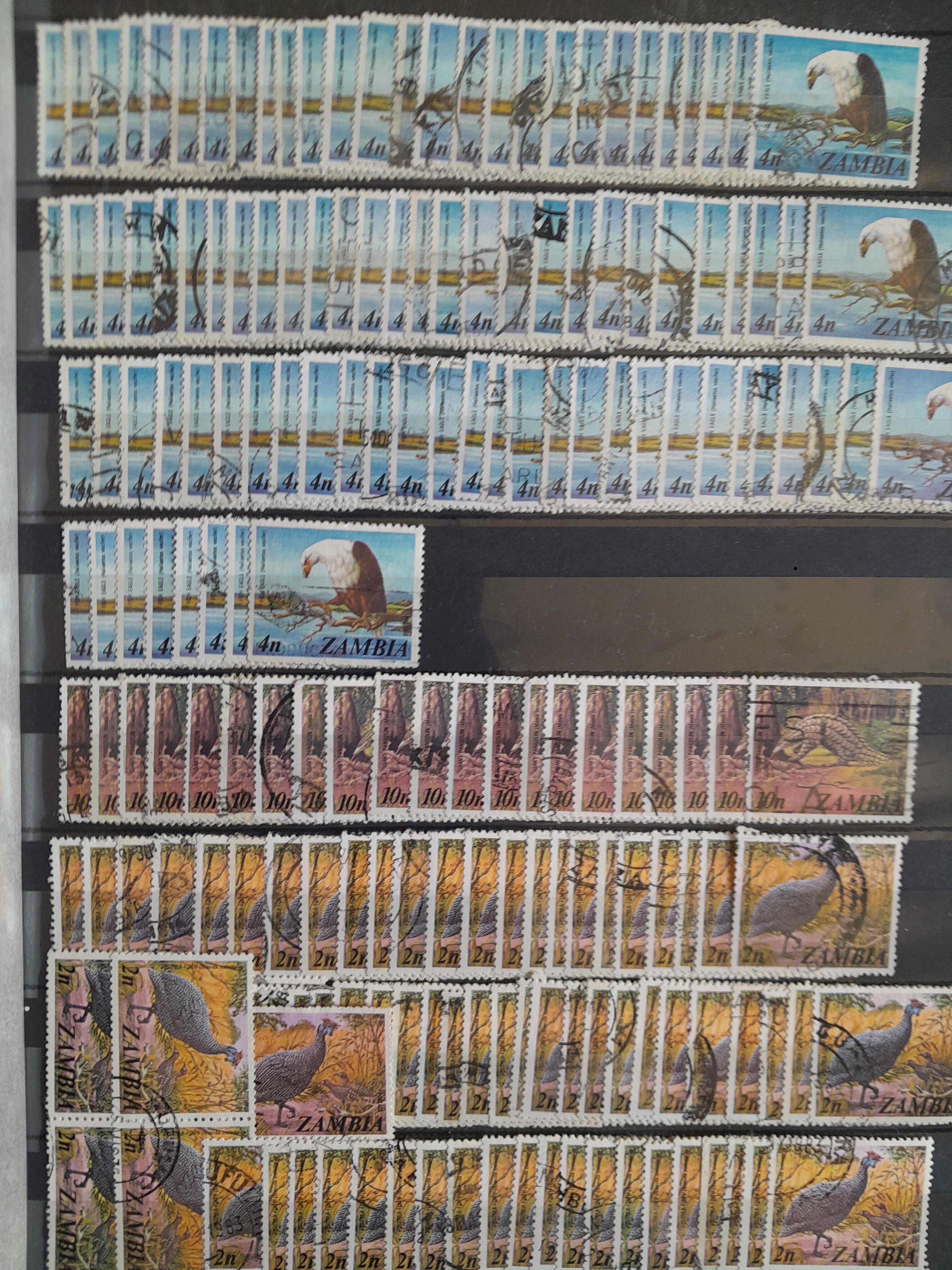 troc de troc echange timbres de zambie contre flyers uniquement image 0