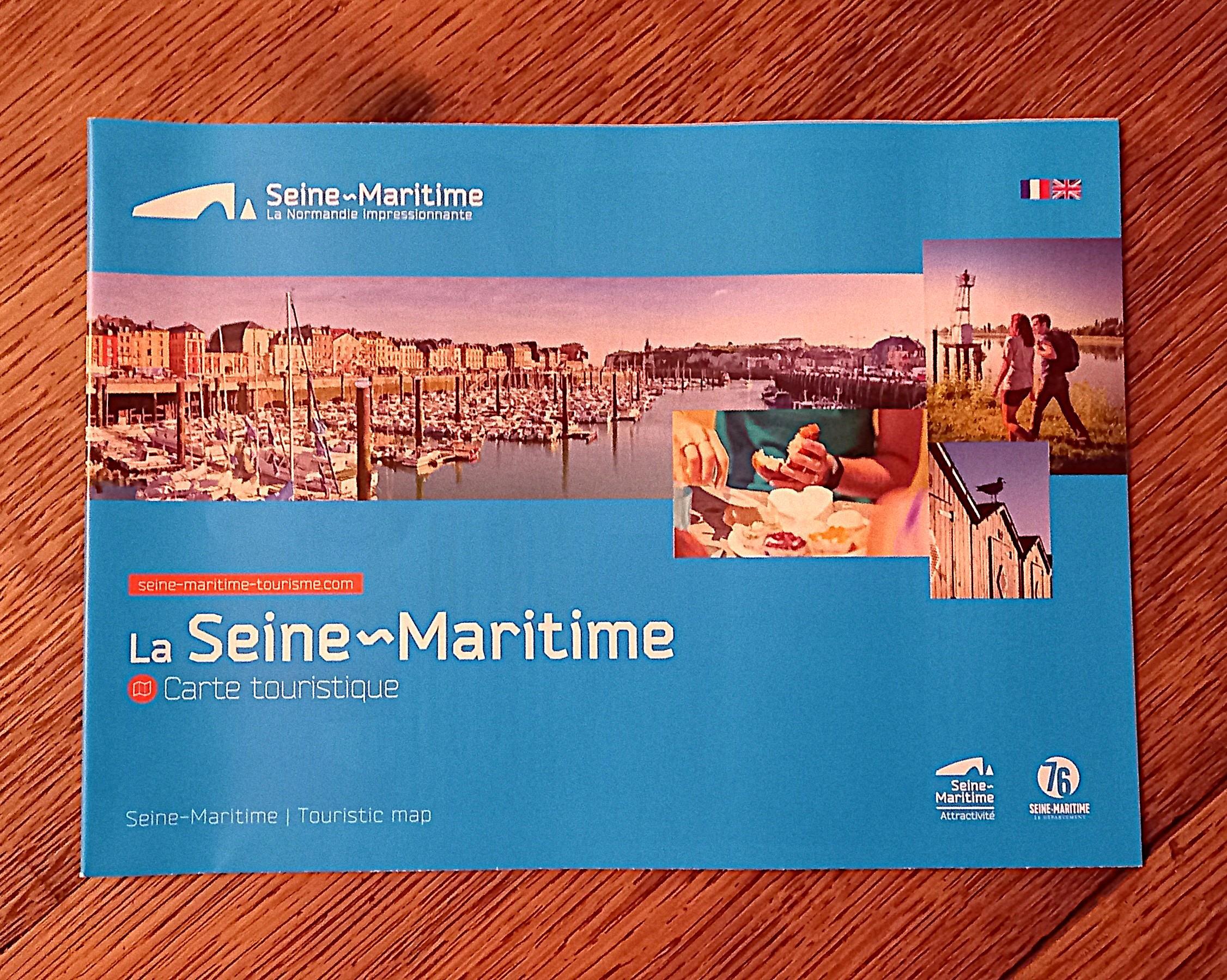 troc de troc carte touristique de la seine-maritime. image 0