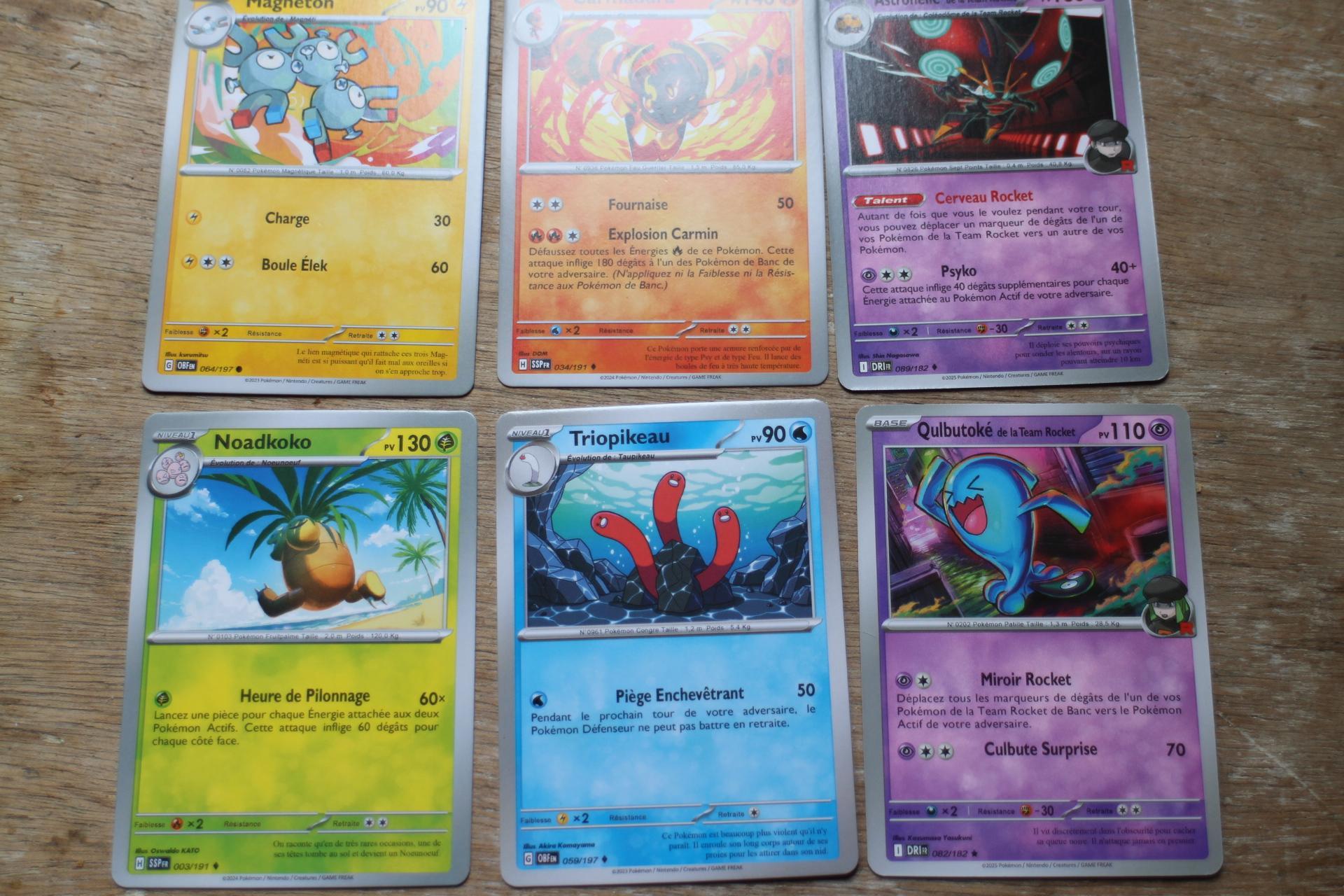 troc de troc rsrv cartes pokémon. image 1