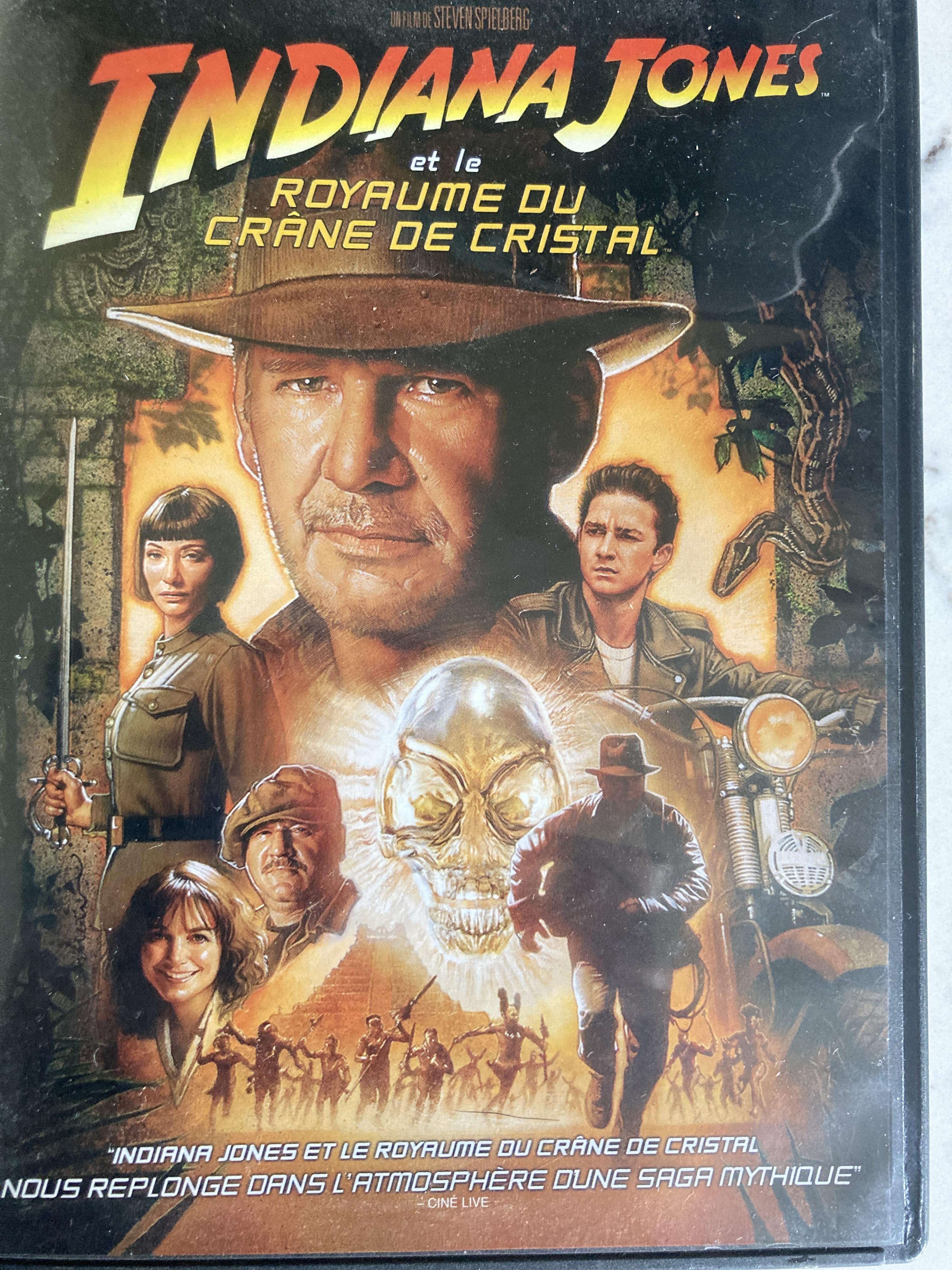 troc de troc dvd indiana jones et le royaume du crâne de cristal image 0