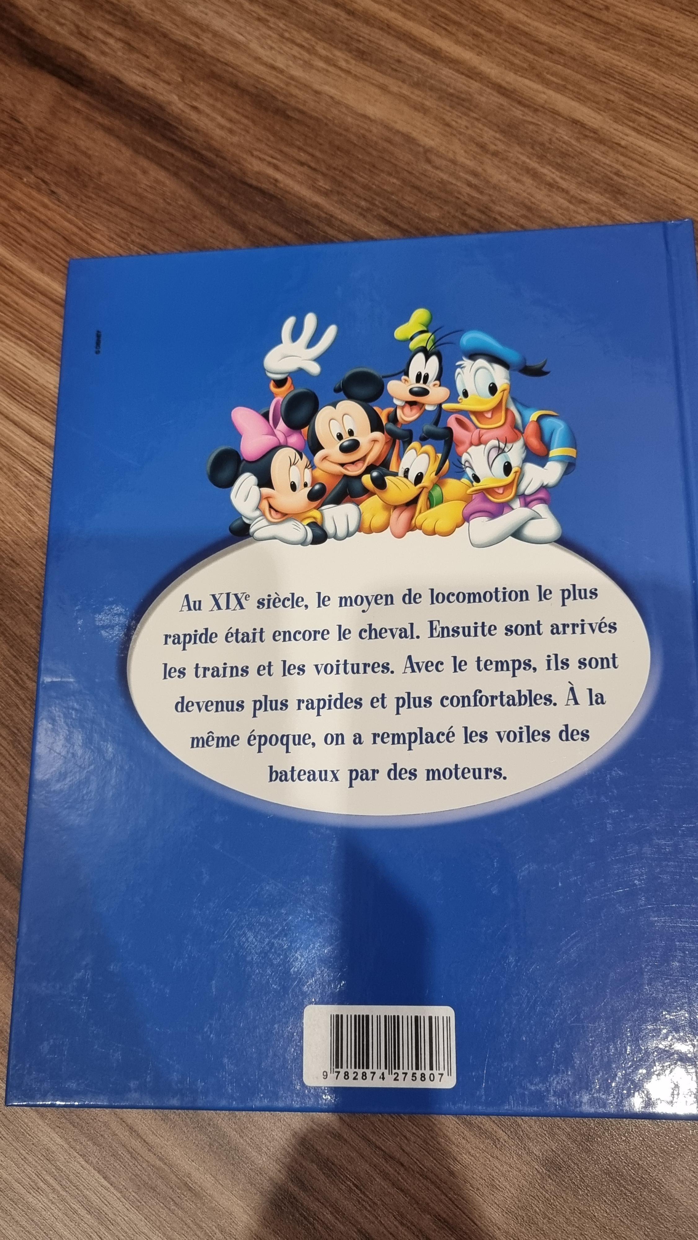 troc de troc livre disney - les moyens de transports image 2