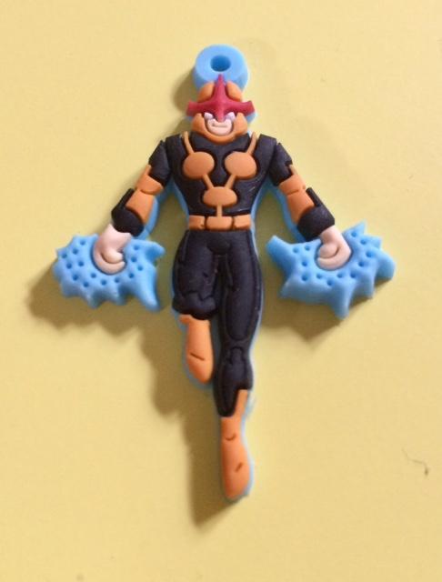 troc de troc mini médaillon marvel super héros nova - neuf image 0
