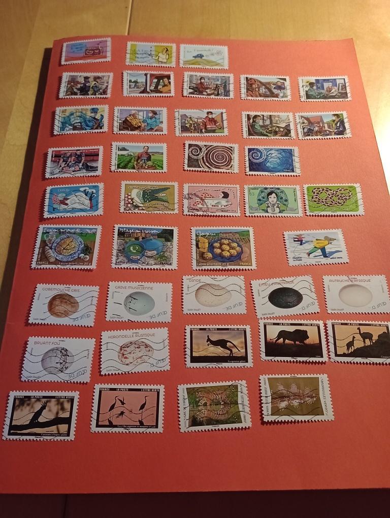 troc de troc lot de 40 timbres france (lot 6) image 0