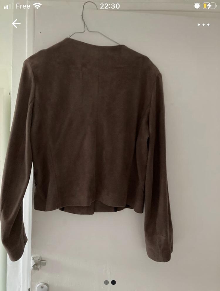 troc de troc petite veste marron image 1