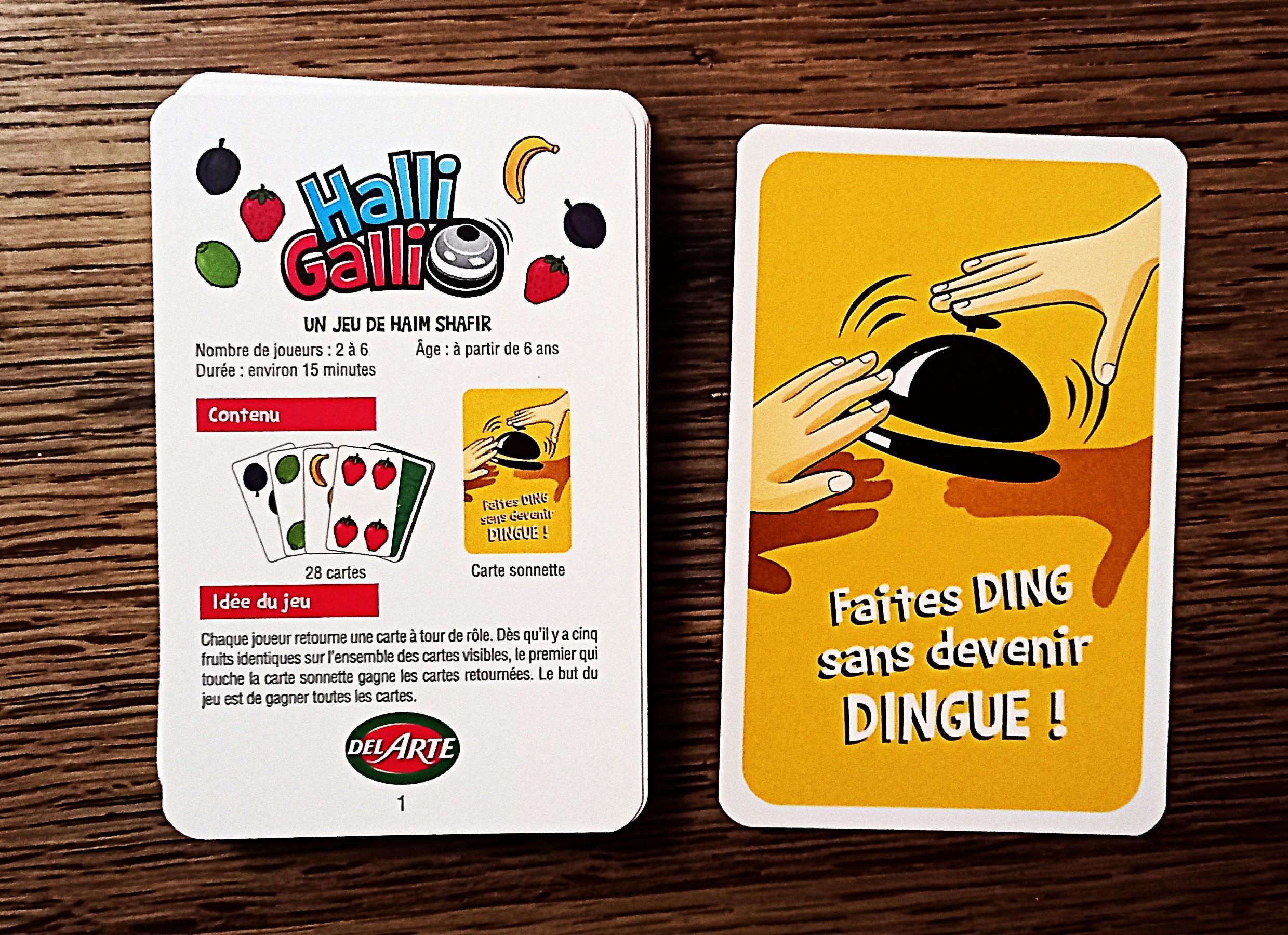 troc de troc jeu de cartes "halli galli". image 2