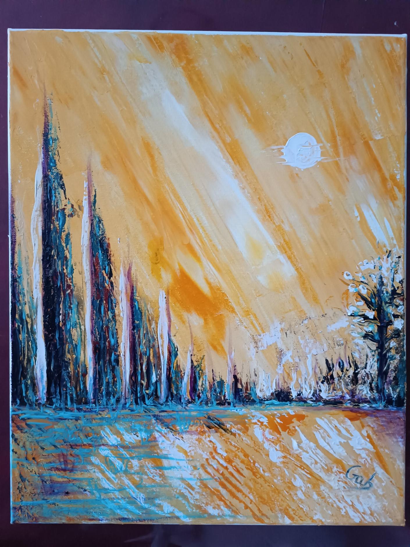 troc de troc peinture à l'acrylique image 0