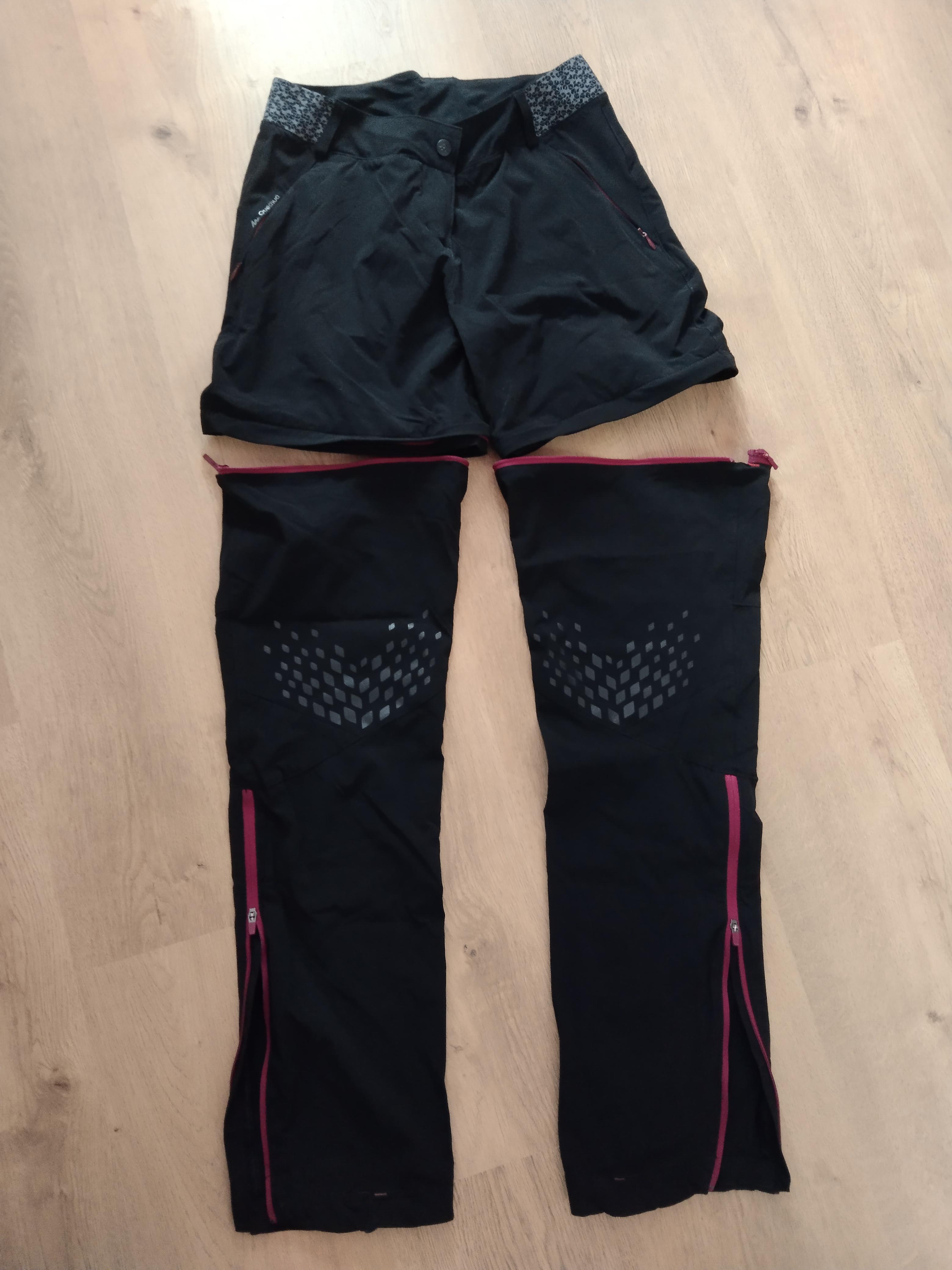 troc de troc pantalon décathlon modulable noir - taille 38 image 2