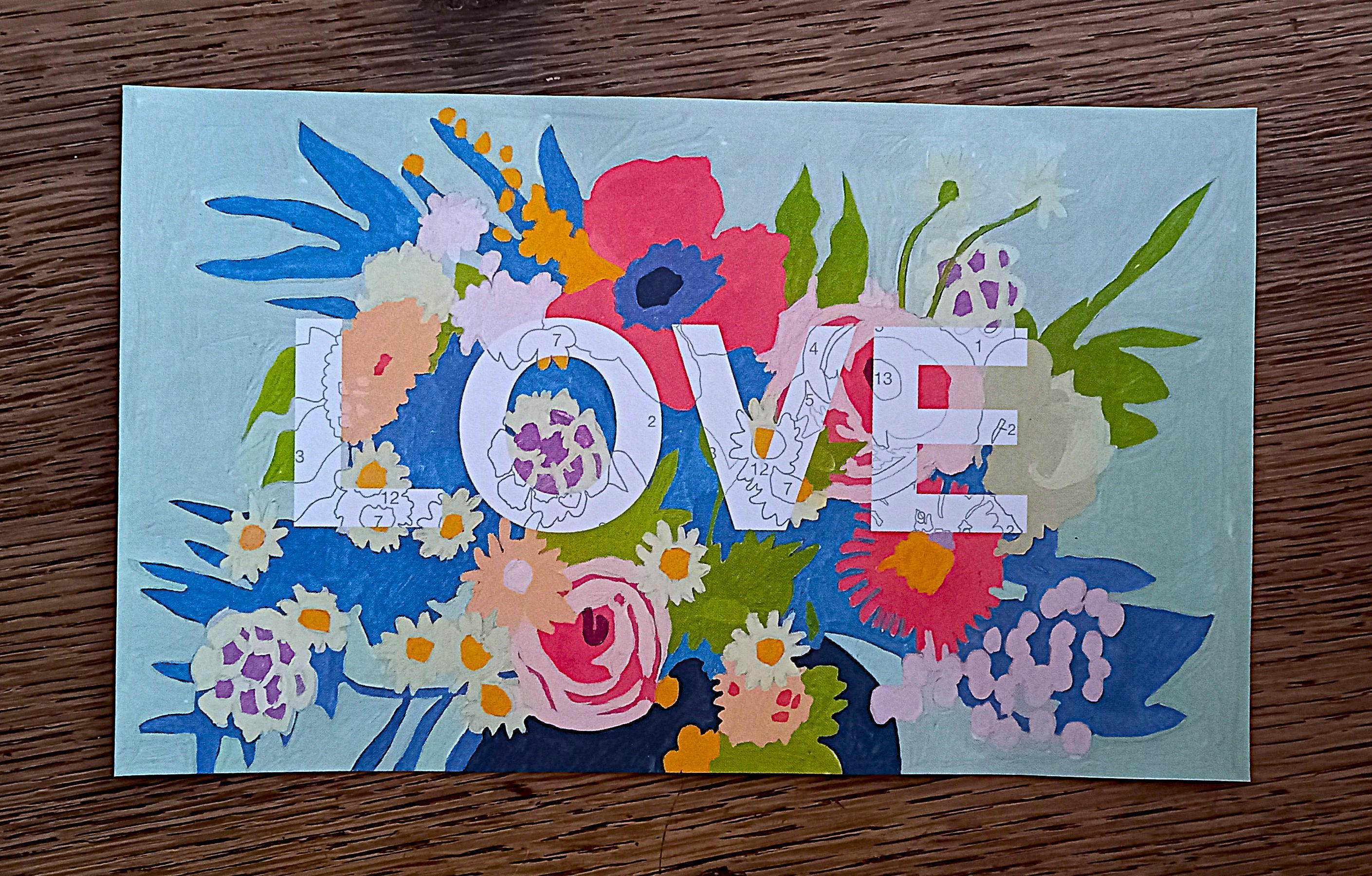 troc de troc grande carte "love". image 0