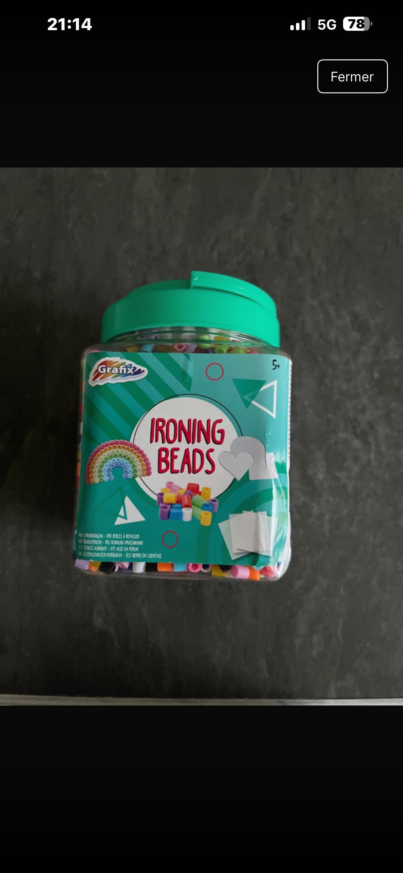 troc de troc perle à repasser image 0