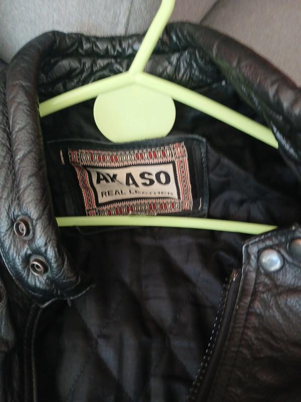 troc de troc blouson cuir moto vintage - Équipement moto image 1