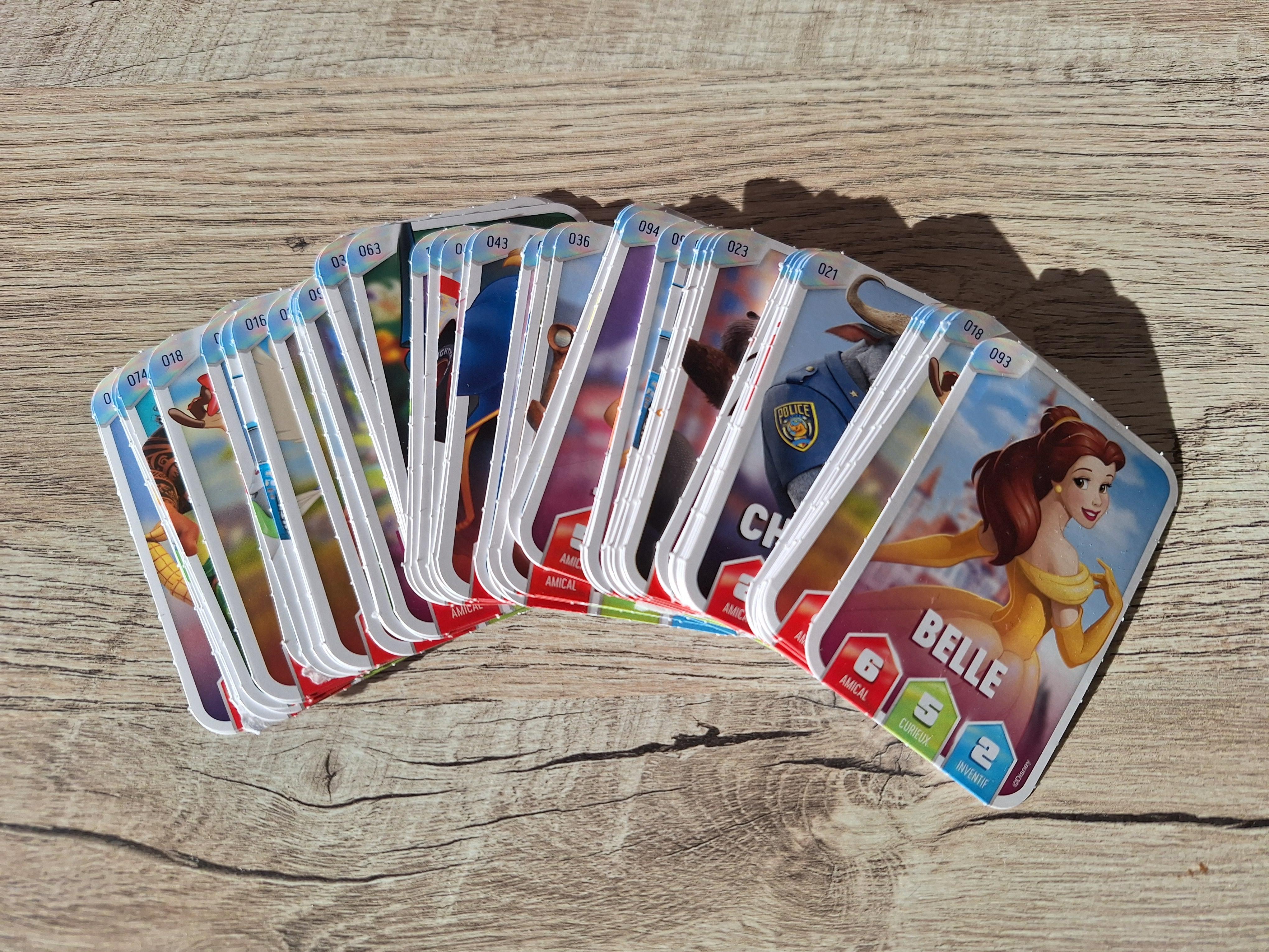 troc de troc réservé - lot de 88 cartes disney image 0