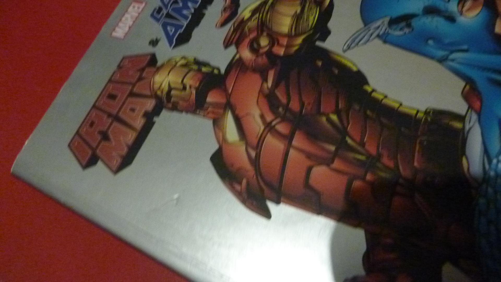 troc de troc iron man & captain america album marvel image 1
