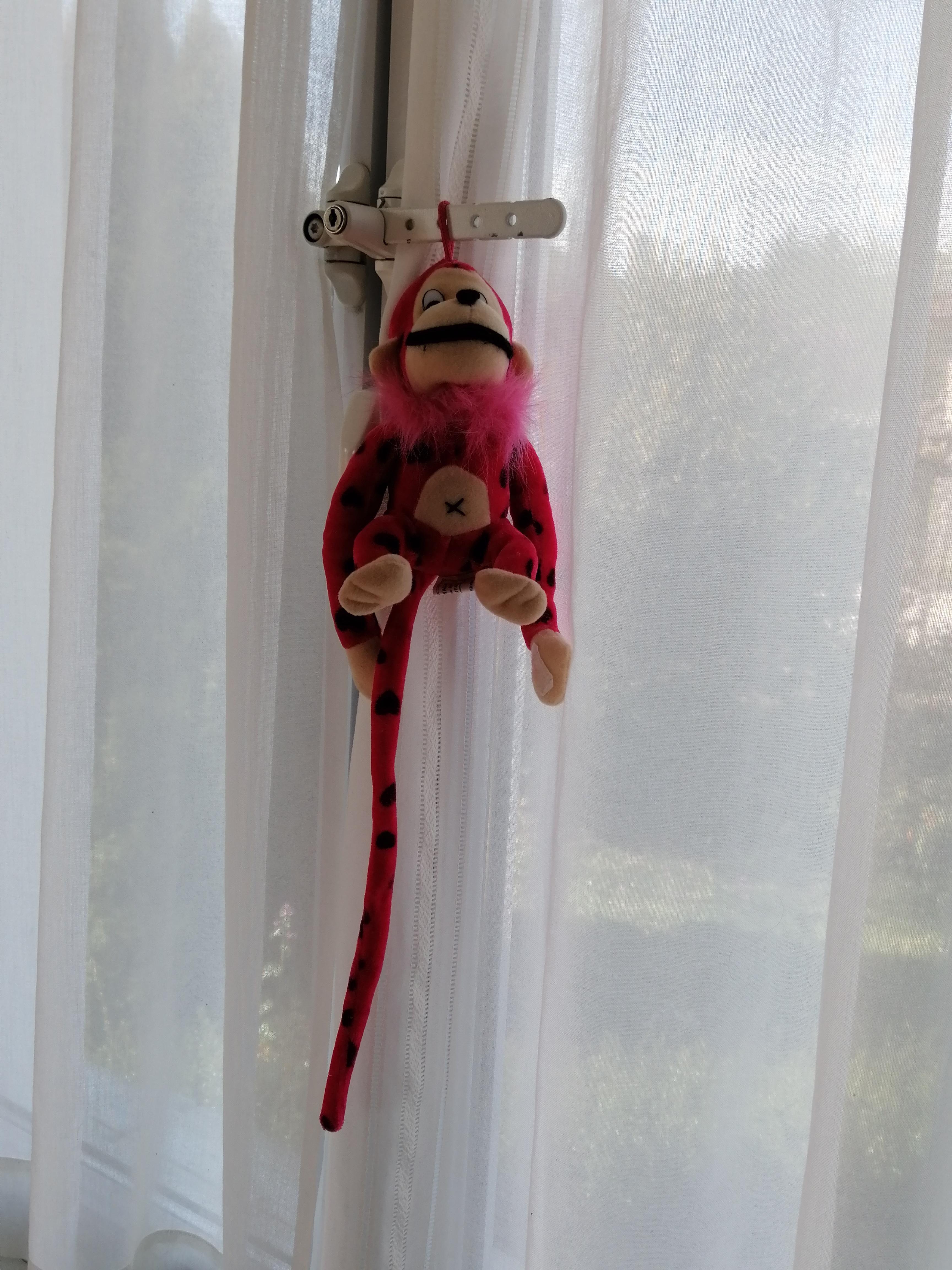 troc de troc petite peluche marsupilami rose fluo image 0