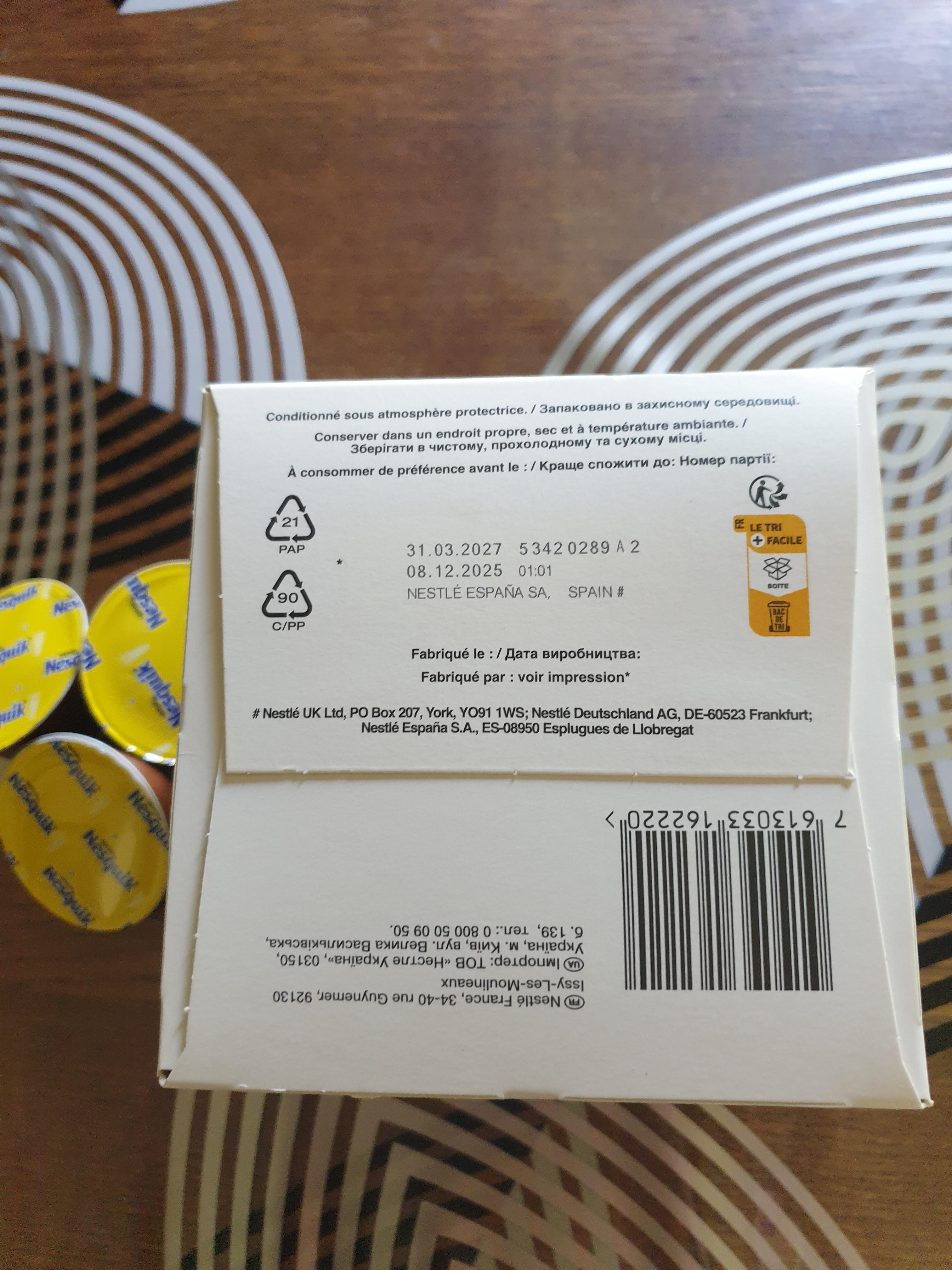 troc de troc réservé- capsule dolce gusto nesquik image 2
