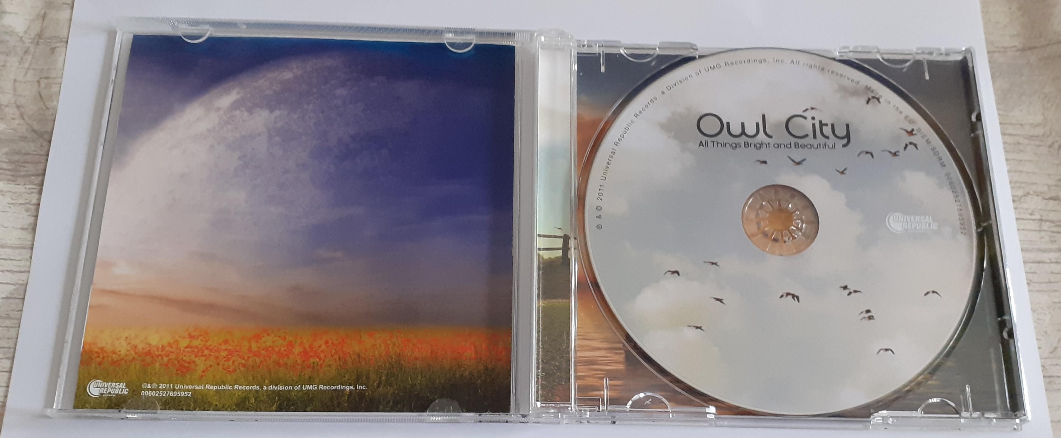 troc de troc cd owl city all things bright and beautiful 2011 image 1