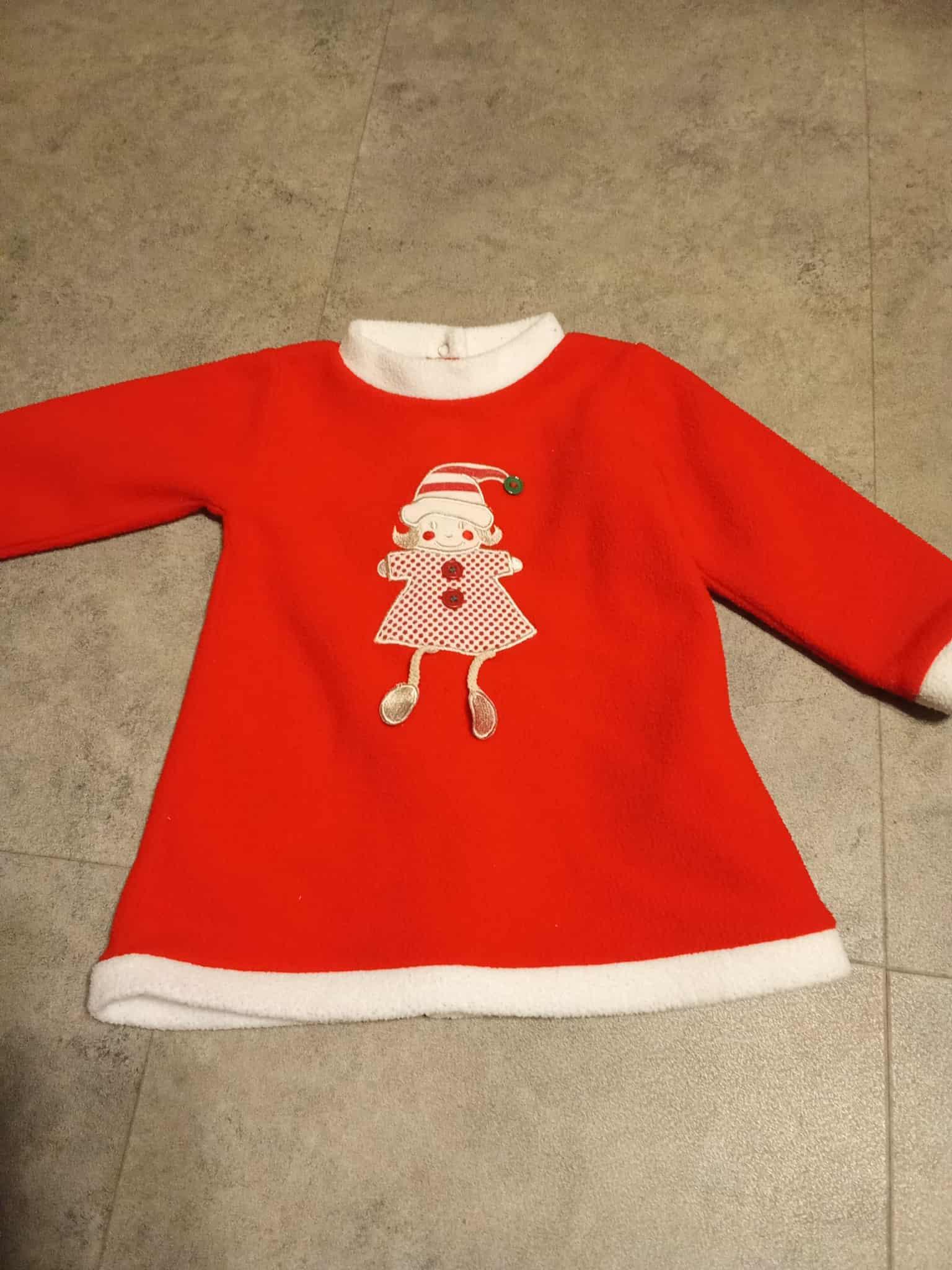 troc de troc robe rouge 9 mois  marque extenso 74 cm 9 mois image 0