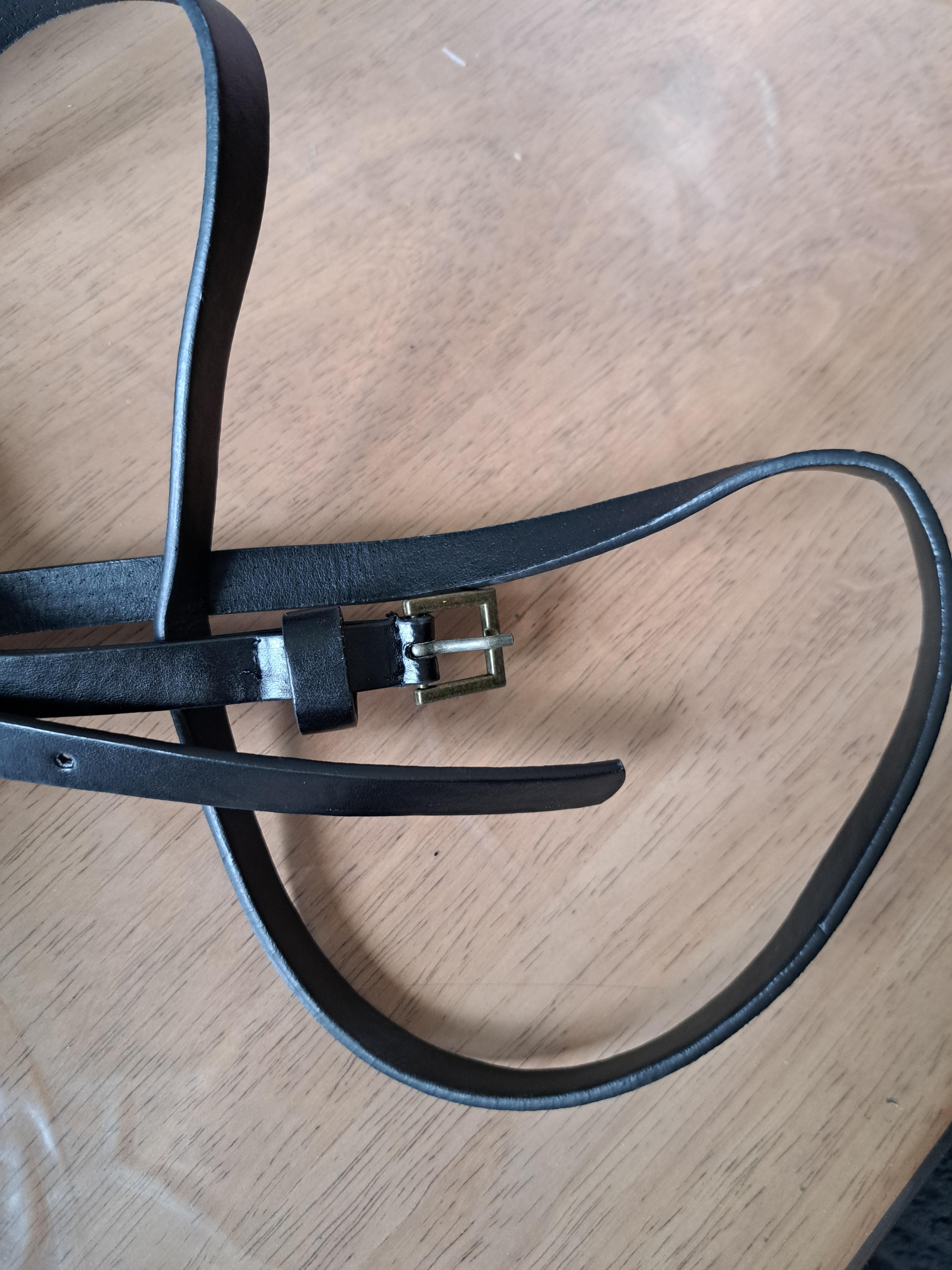 troc de troc ceinture femme noire. image 0