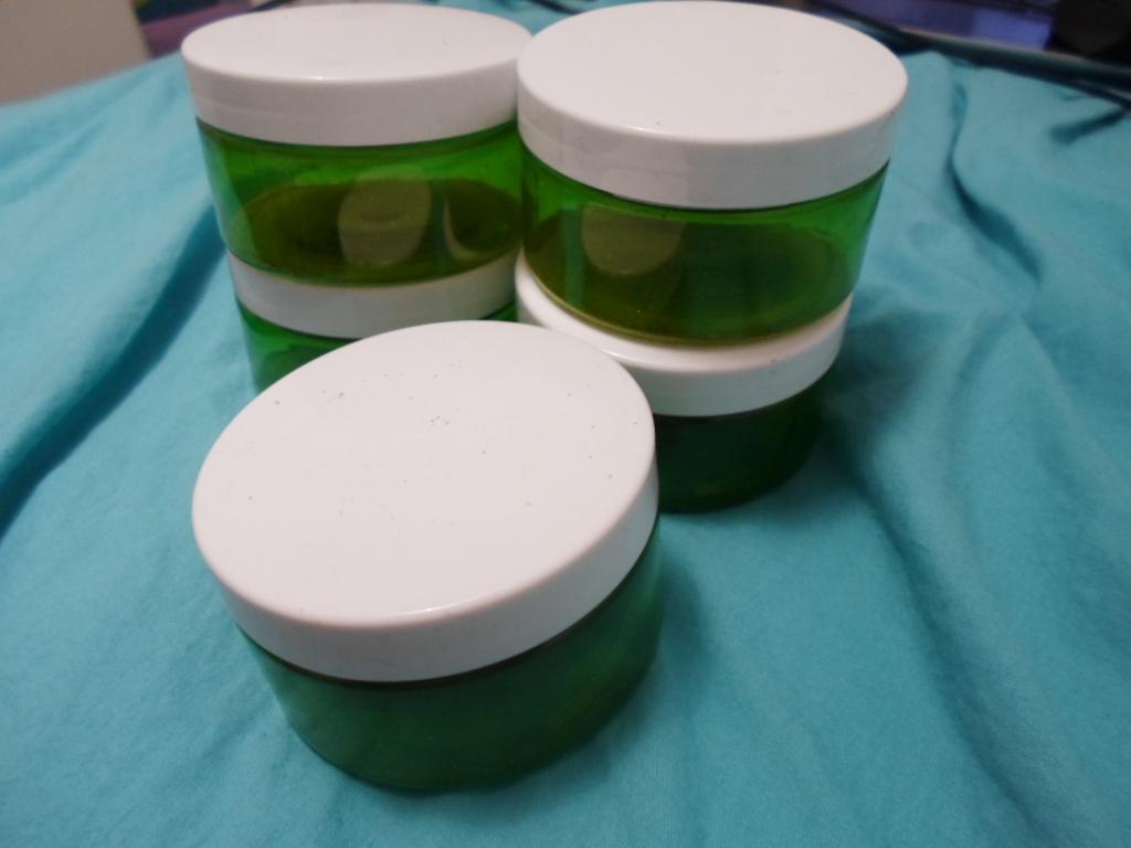 troc de troc * lot de 5 pots plastique vert image 0
