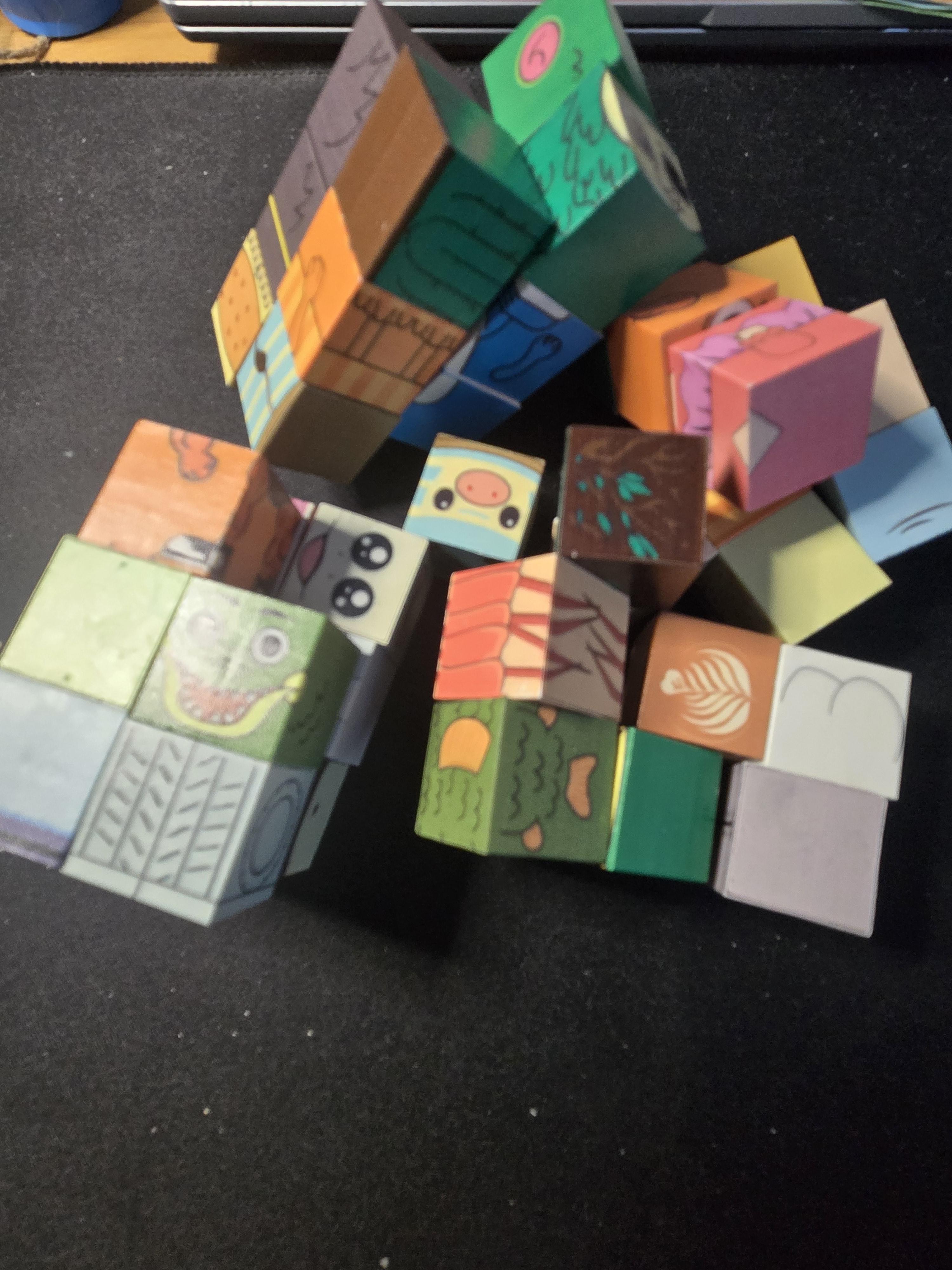 troc de troc petits cubes aimantées image 0