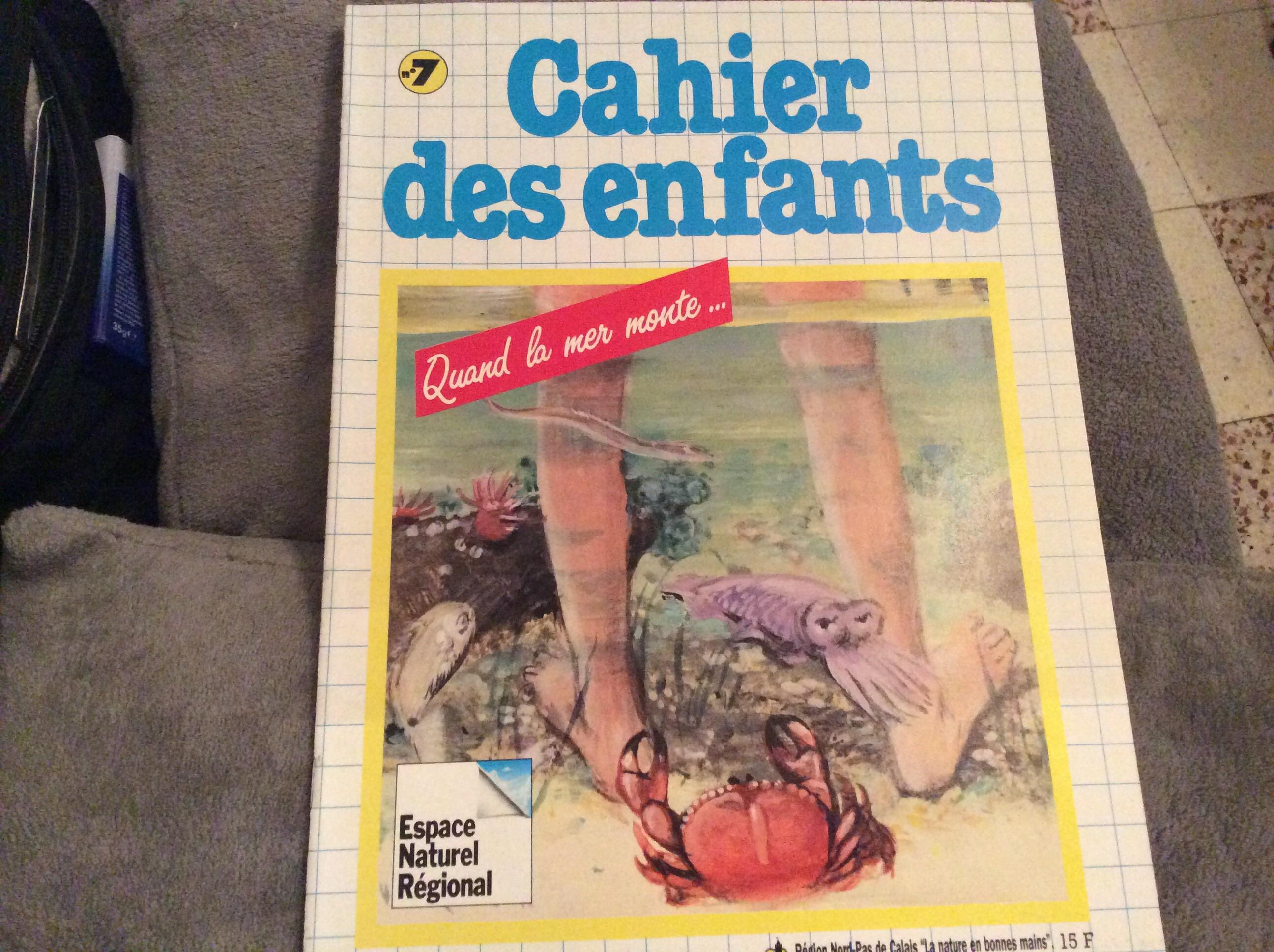 troc de troc cahier des enfants n°7 pour cm1 mars 88 la mer image 0