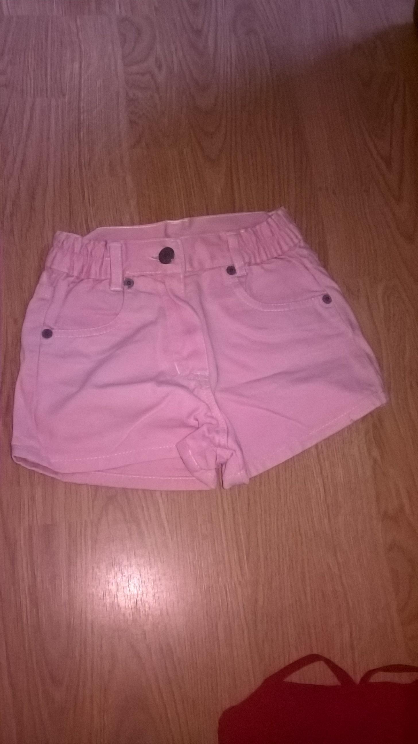 troc de troc short en jeans rose taille 5 ans image 0