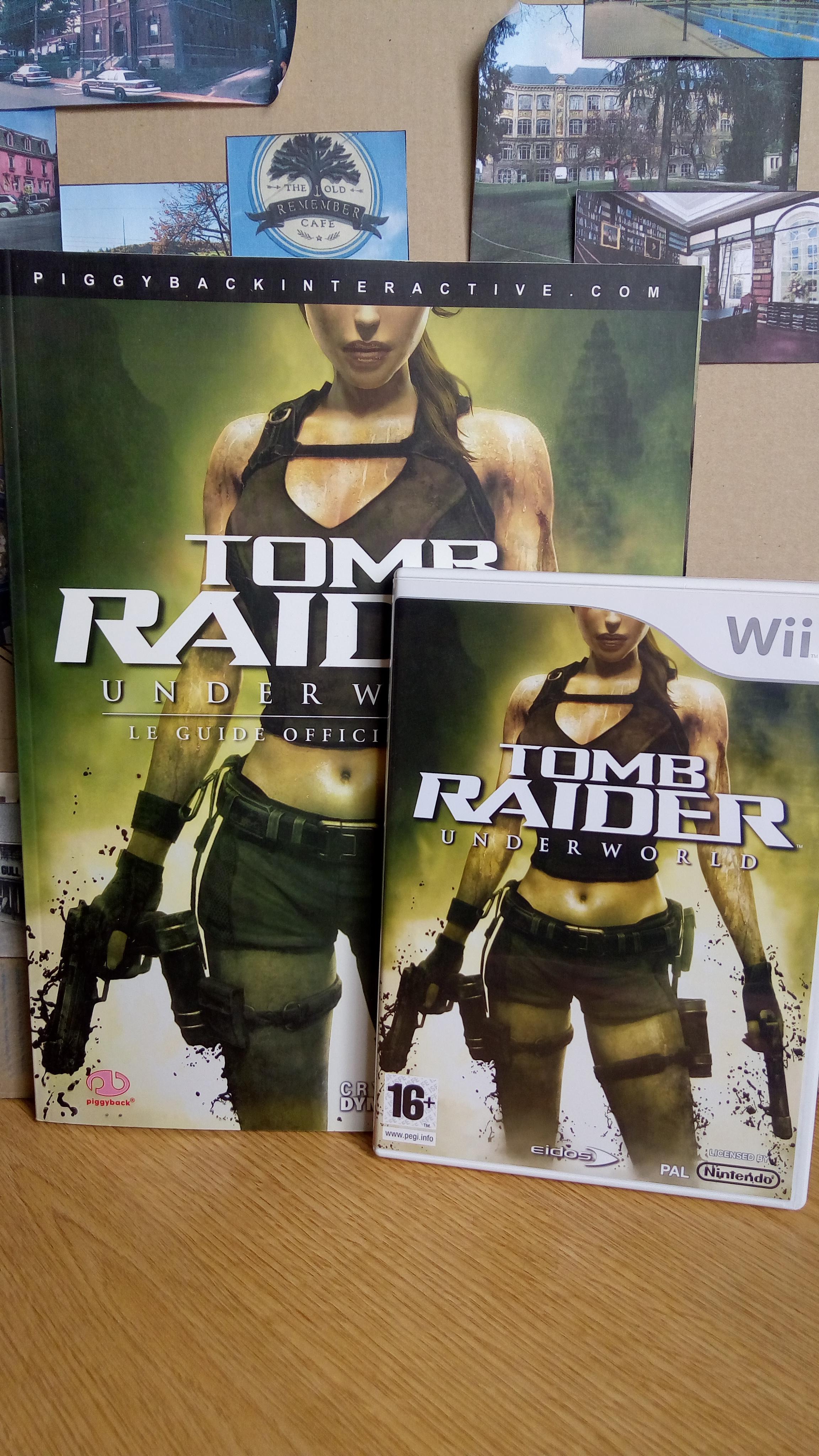 troc de troc tomb raider : underworld (wii + guide officiel) image 0