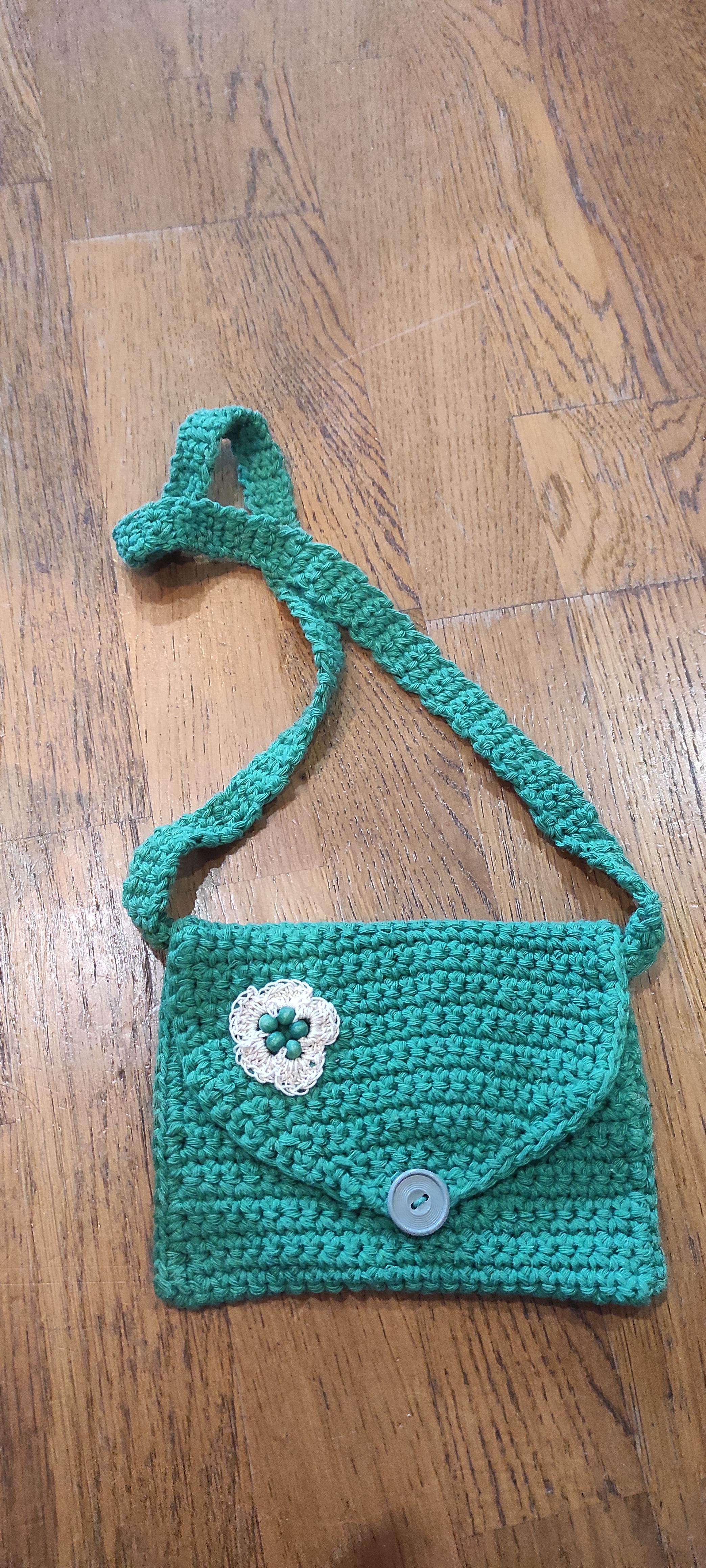 troc de troc petit sac fait main au crochet image 0