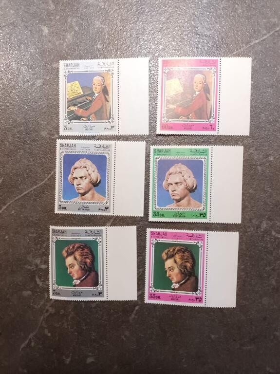 troc de troc timbres du monde - emirat de sharjah 3 image 0