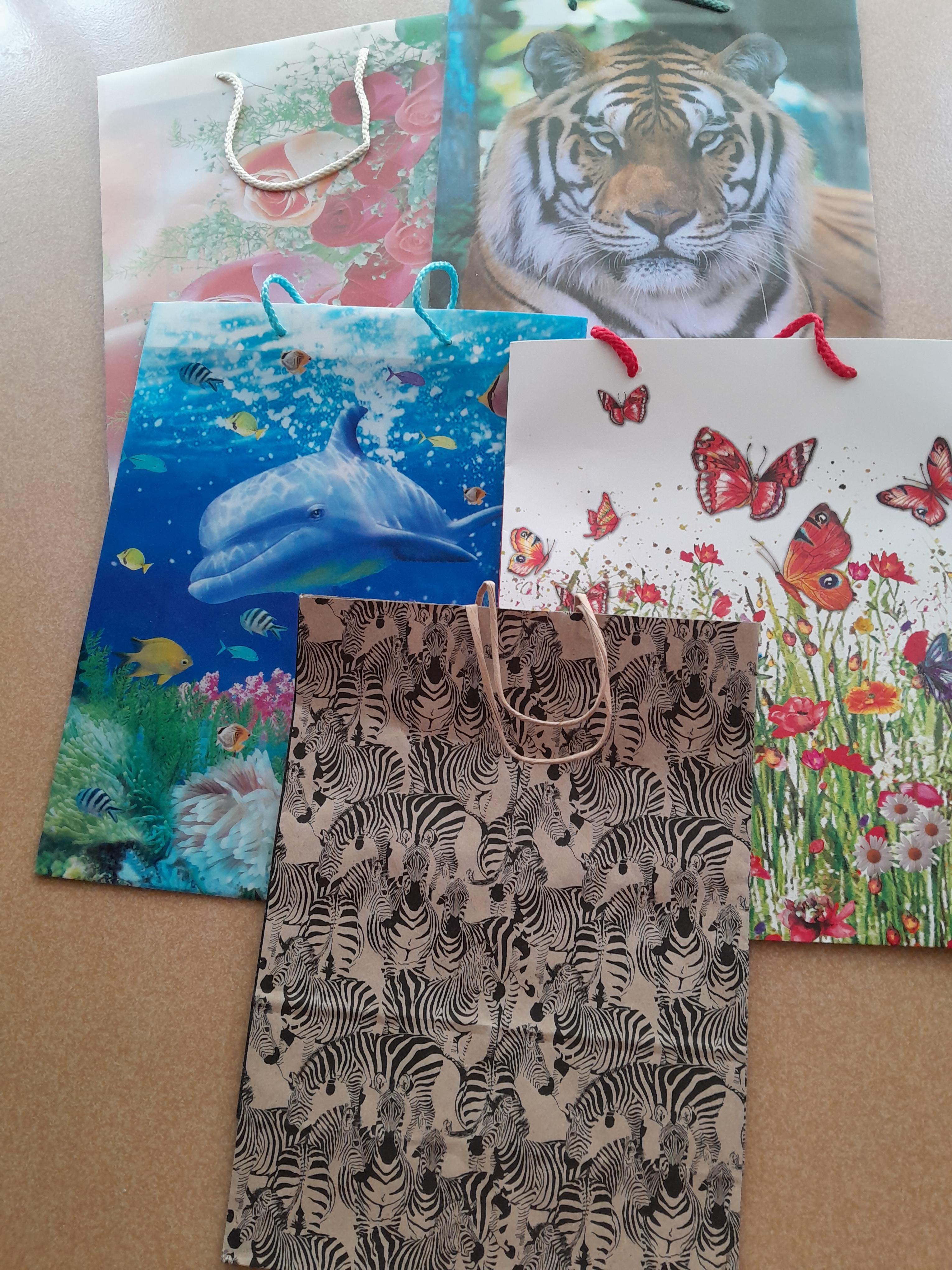 troc de troc lots de 5 sacs cadeaux neufs image 0