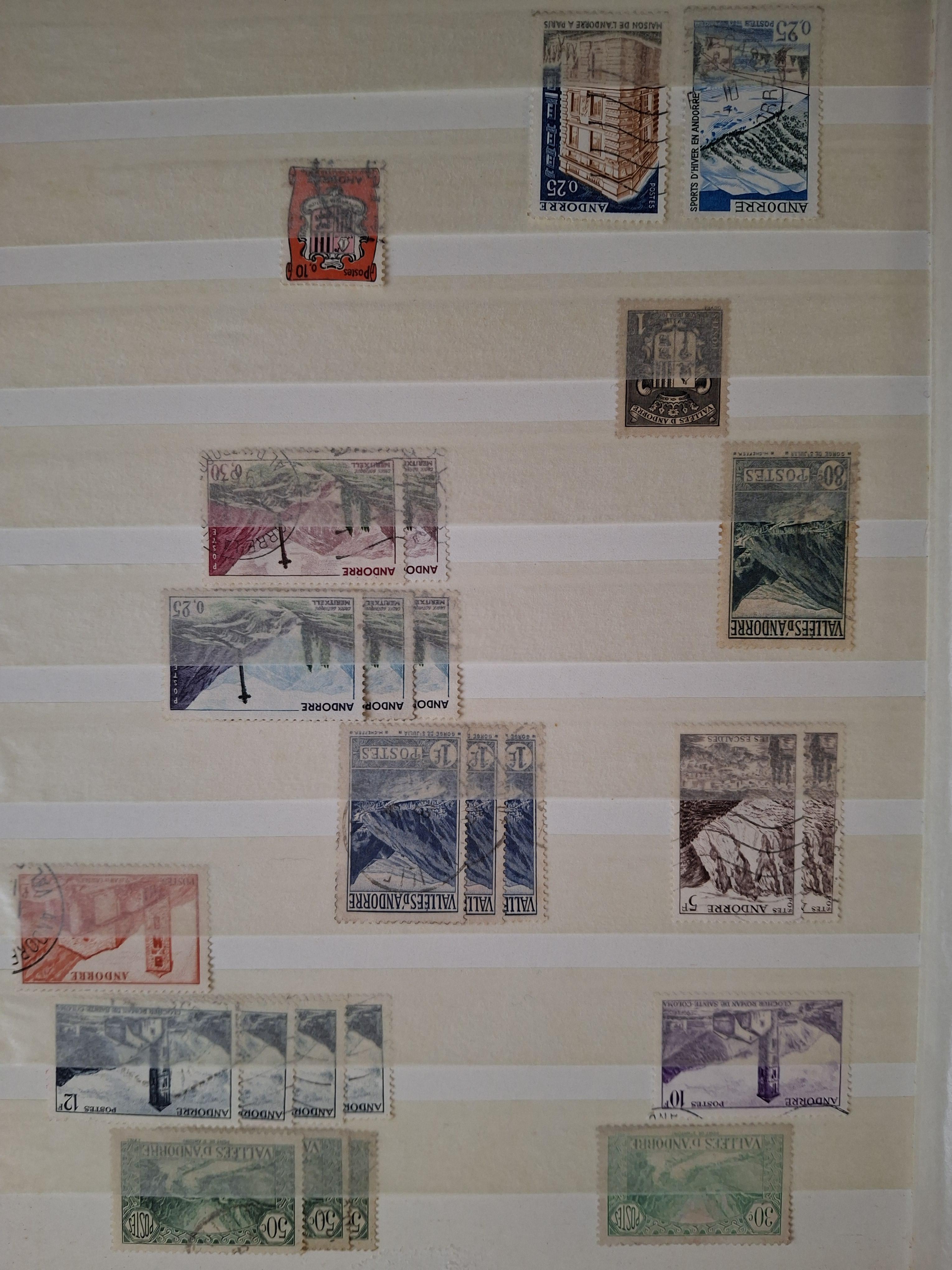 troc de troc echange timbres oblitérés d andorre contre flyers image 1