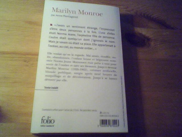 troc de troc biographie de marilyn monroe (disponible) image 1