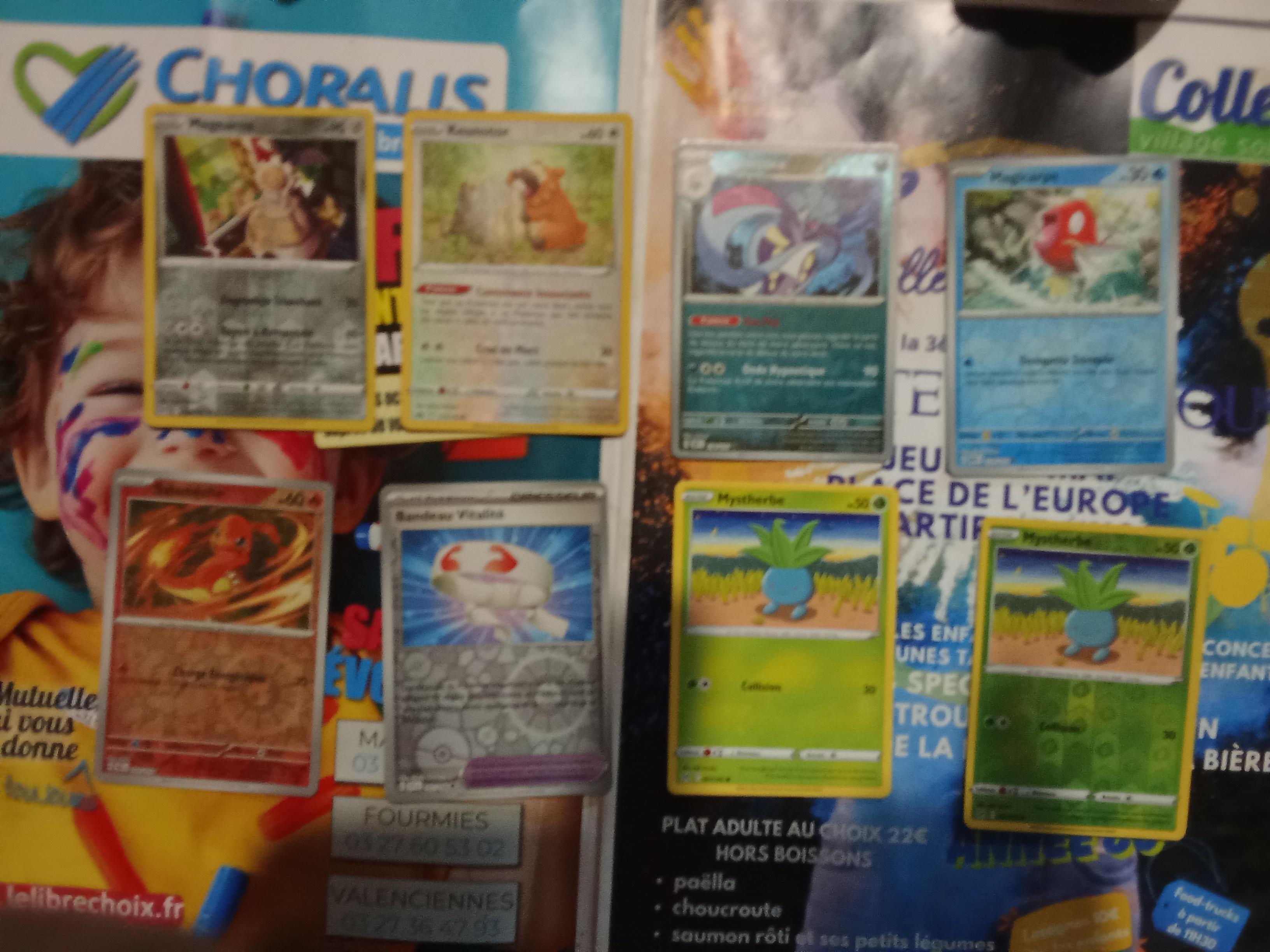 troc de troc lot cartes pokémons réserver mmmanga envoyé le 28 juiller image 1