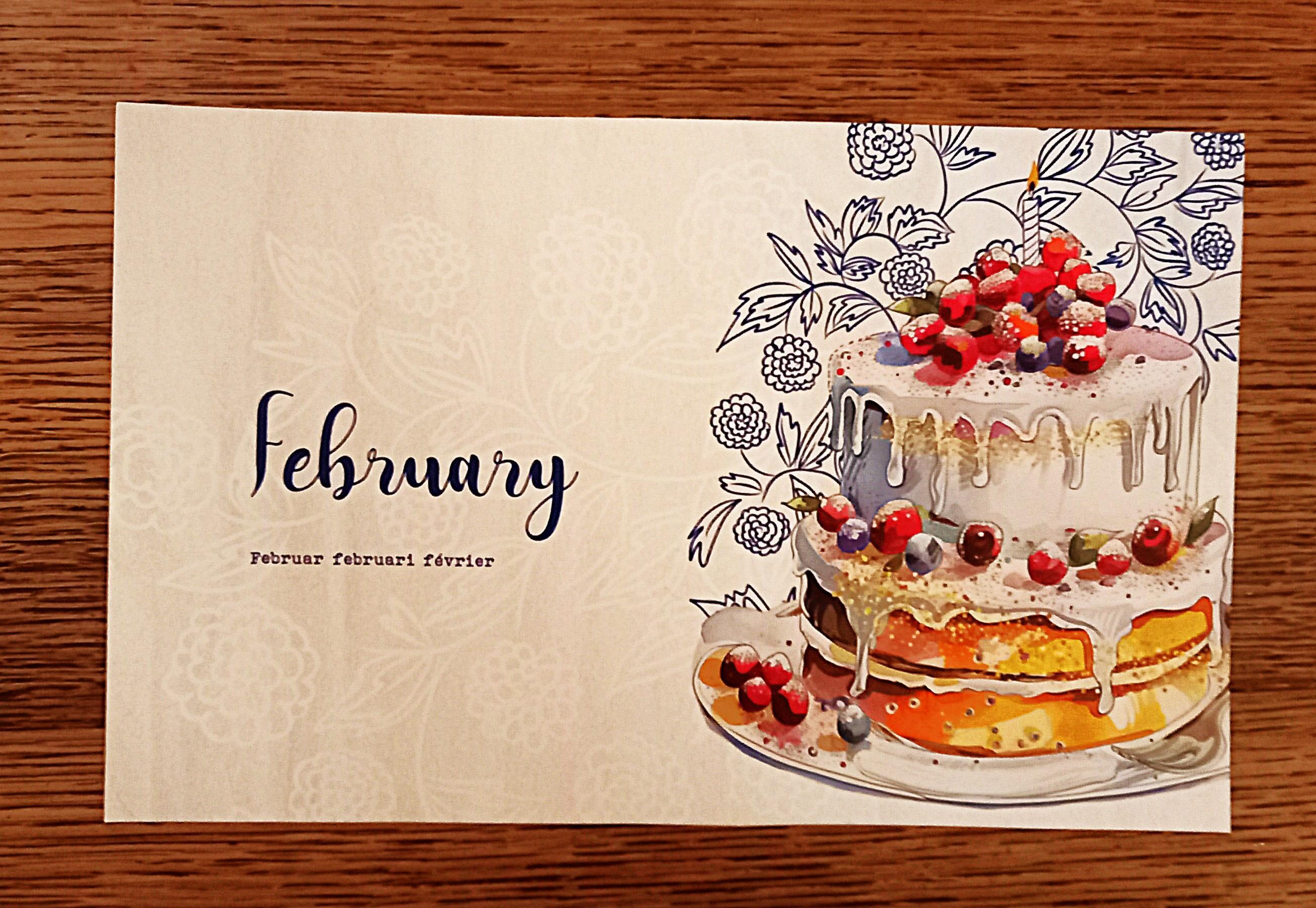 troc de troc carte "januari & february". image 1