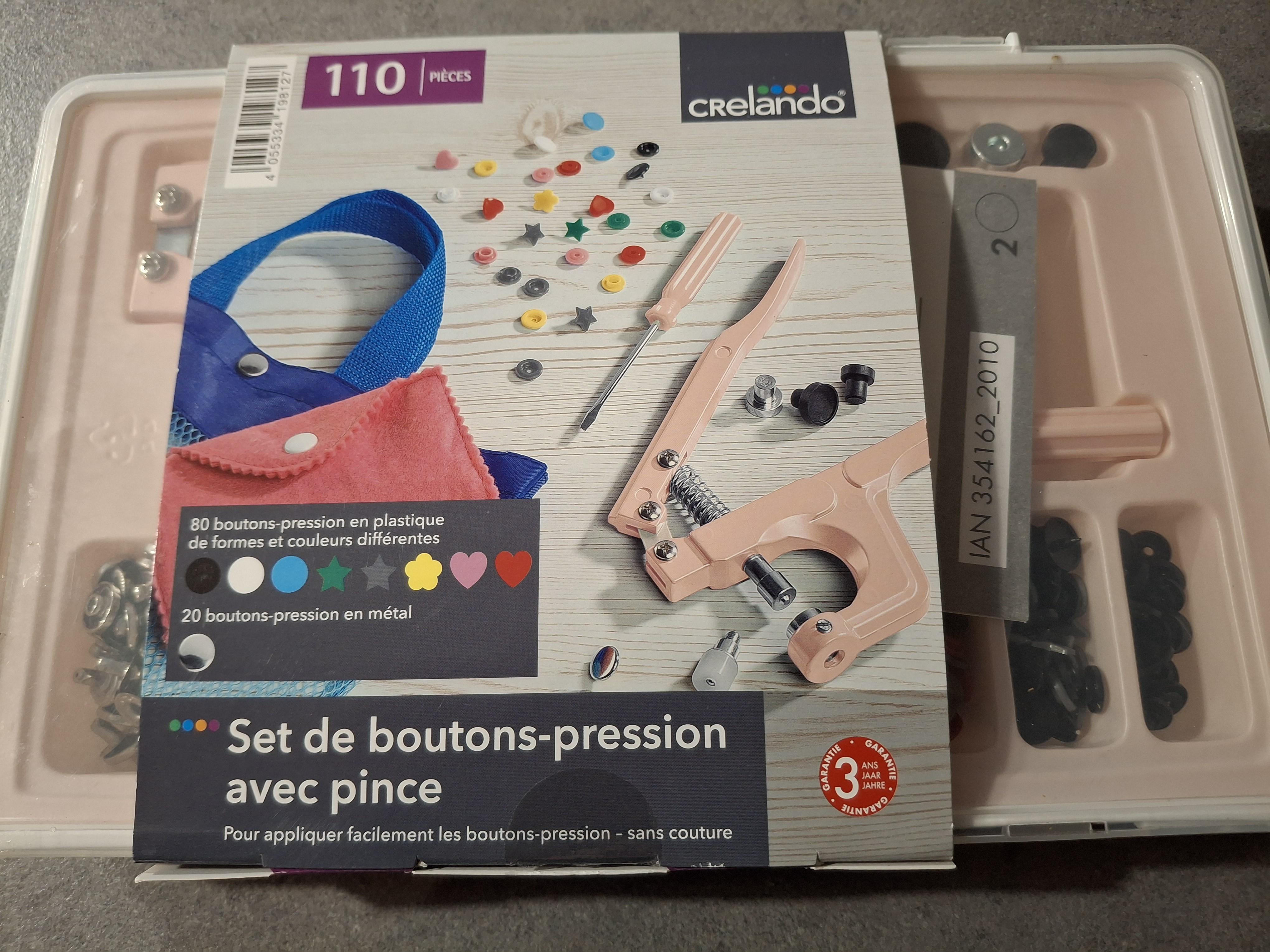 troc de troc pressions plastique a poser image 0