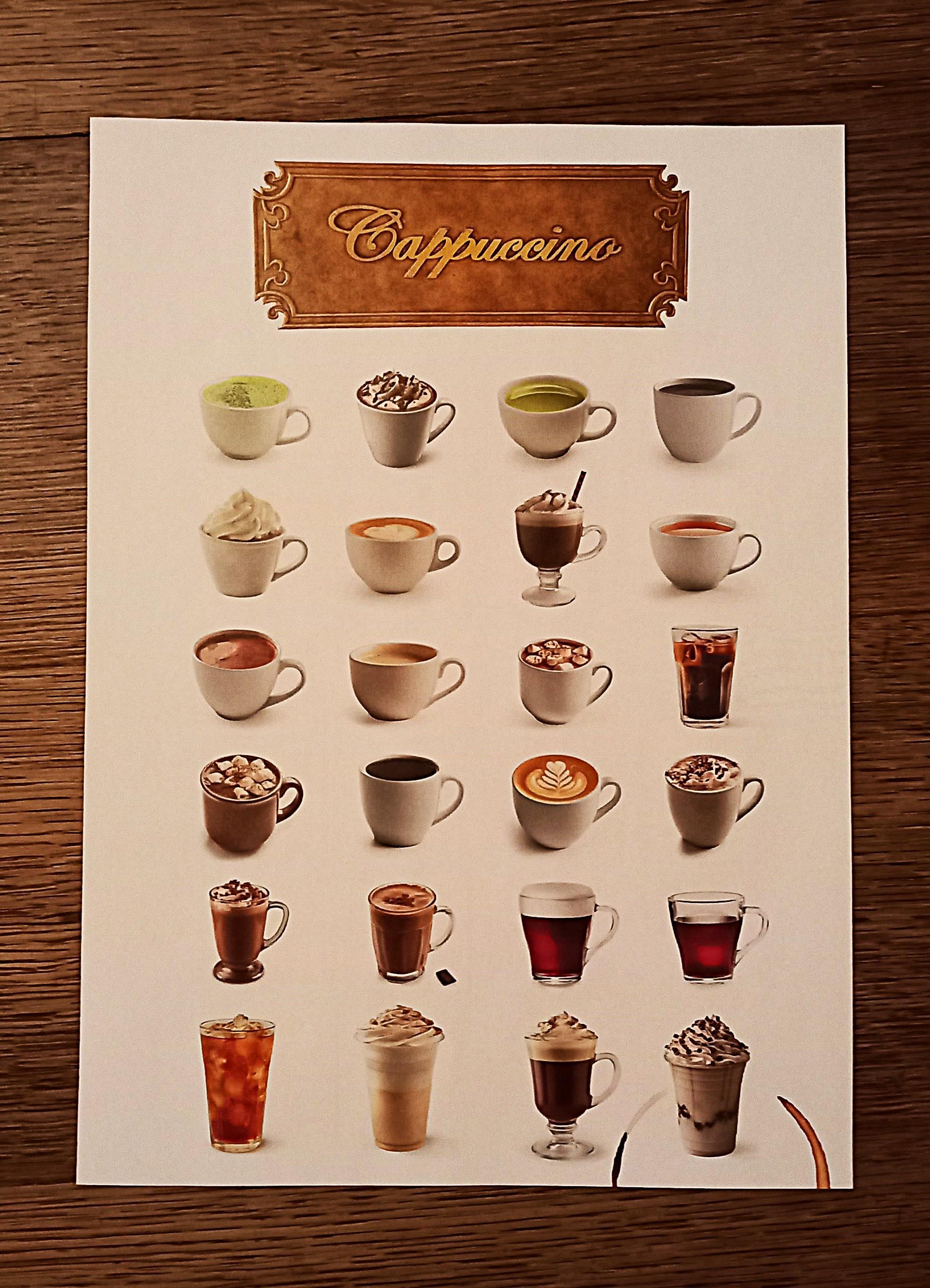 troc de troc affiche "cappuccino". image 0