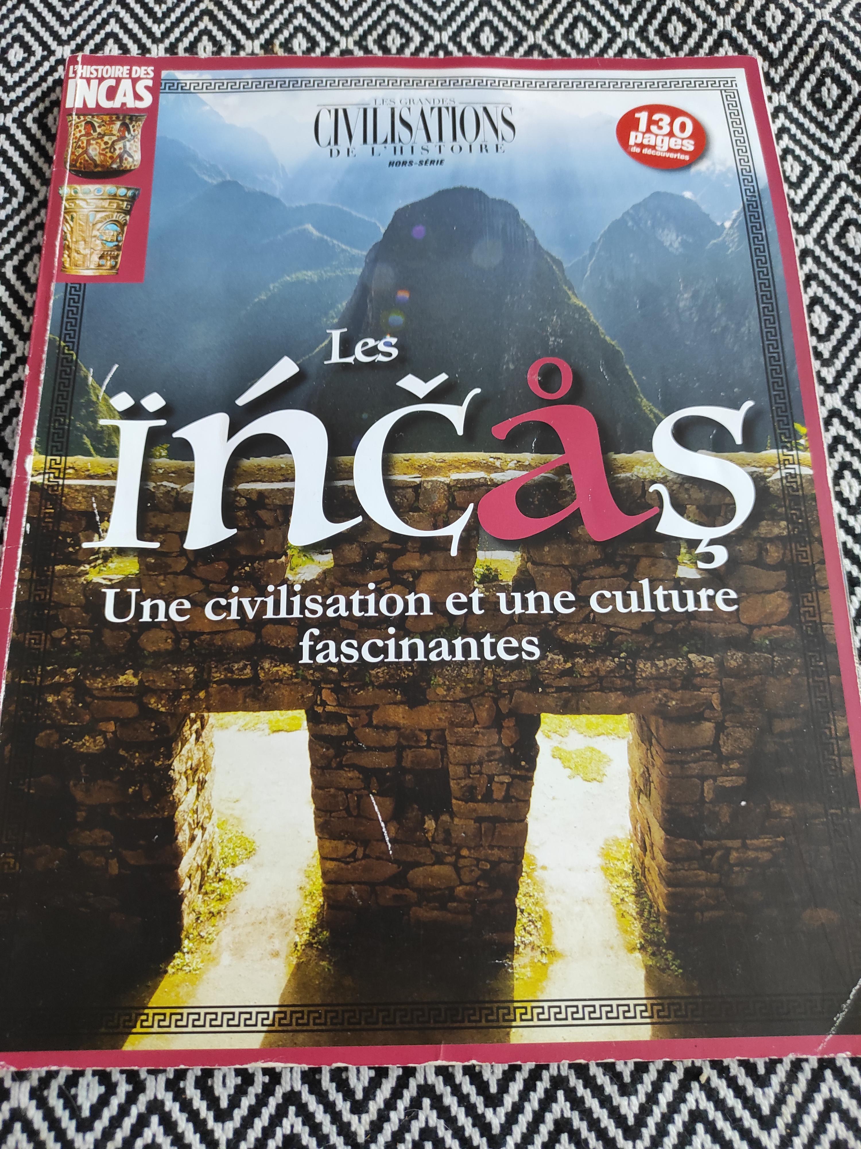 troc de troc magazine les grandes civilisations de l'histoire. les  incasne image 0