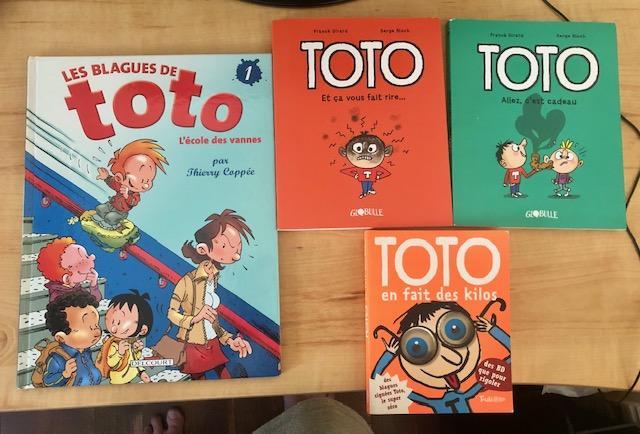 troc de troc lot 4 livres bds jeunesse toto image 0