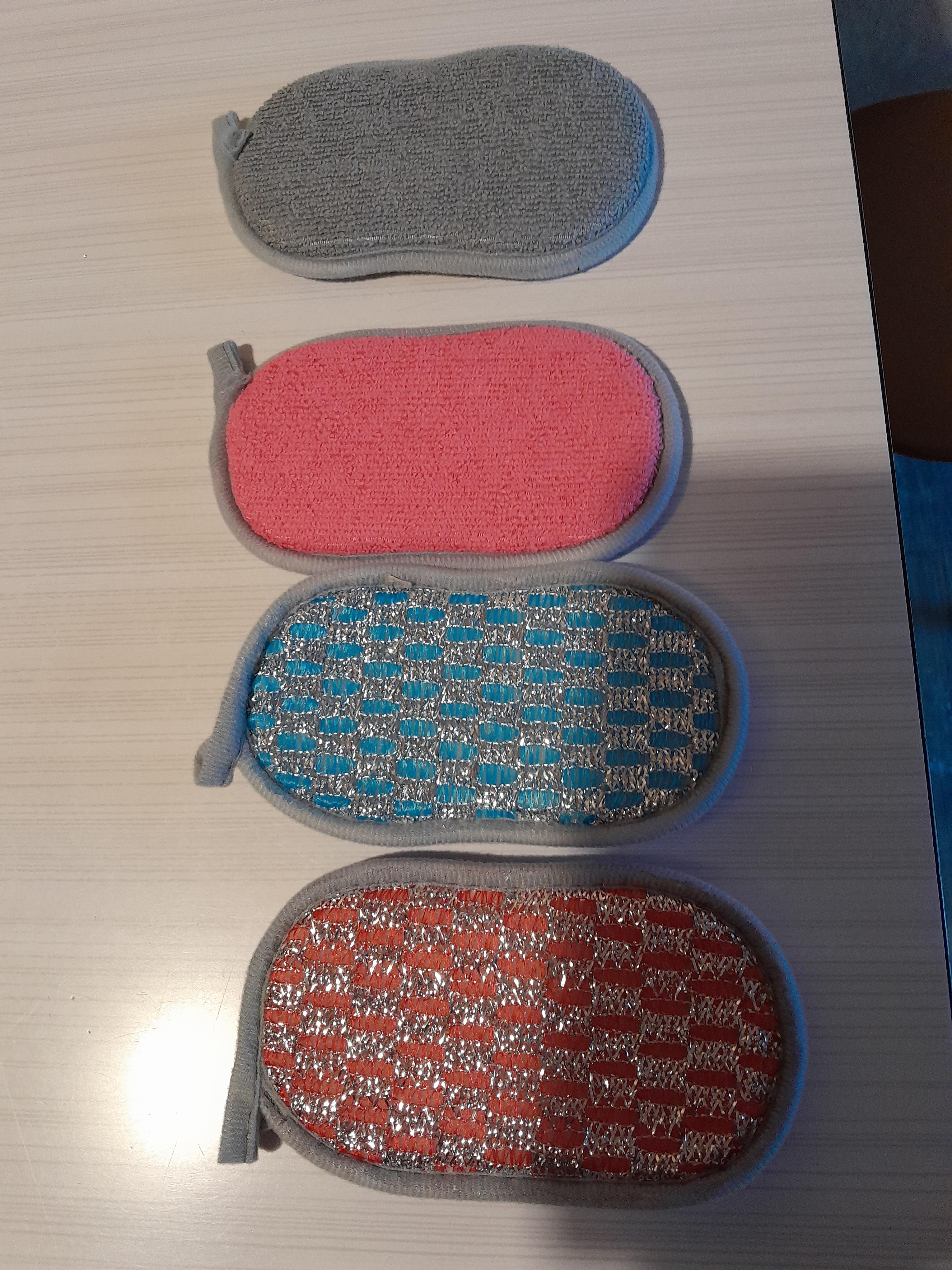 troc de troc réservée lots de 4 éponges neuves image 1