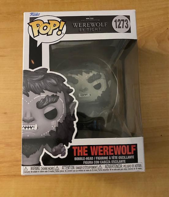 troc de troc funko pop! marvel: werewolf by night - 1273 (neuve) image 0