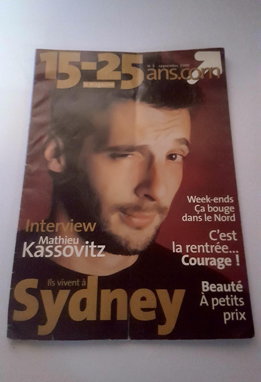 troc de troc j'échange magazine 15-25 ans : interview "mathieu kassovitz" image 0