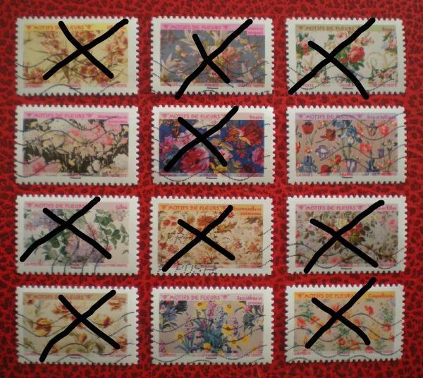 troc de troc attribué rompu de série motifs de fleurs 2021 - 3/12 image 0