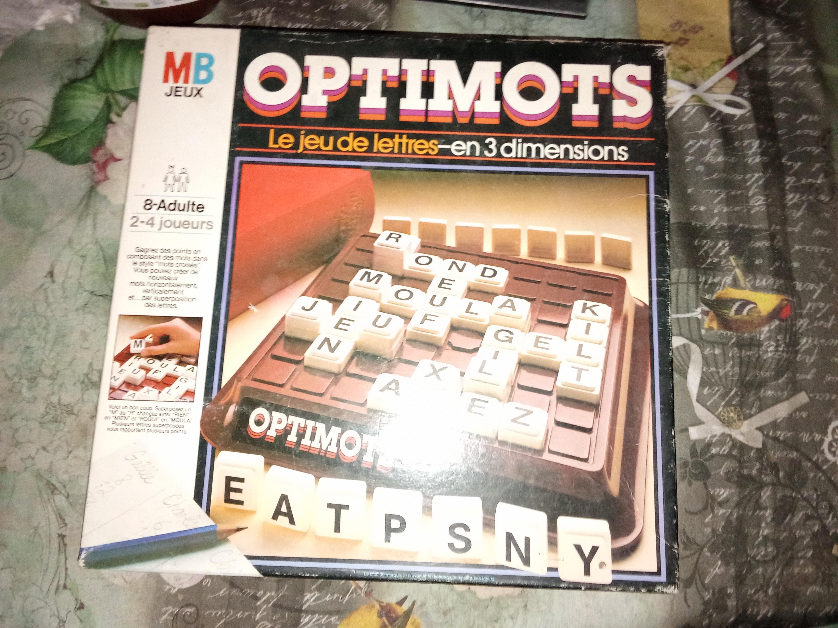 troc de troc jeu optimot complet avec 4 supports en bois image 0