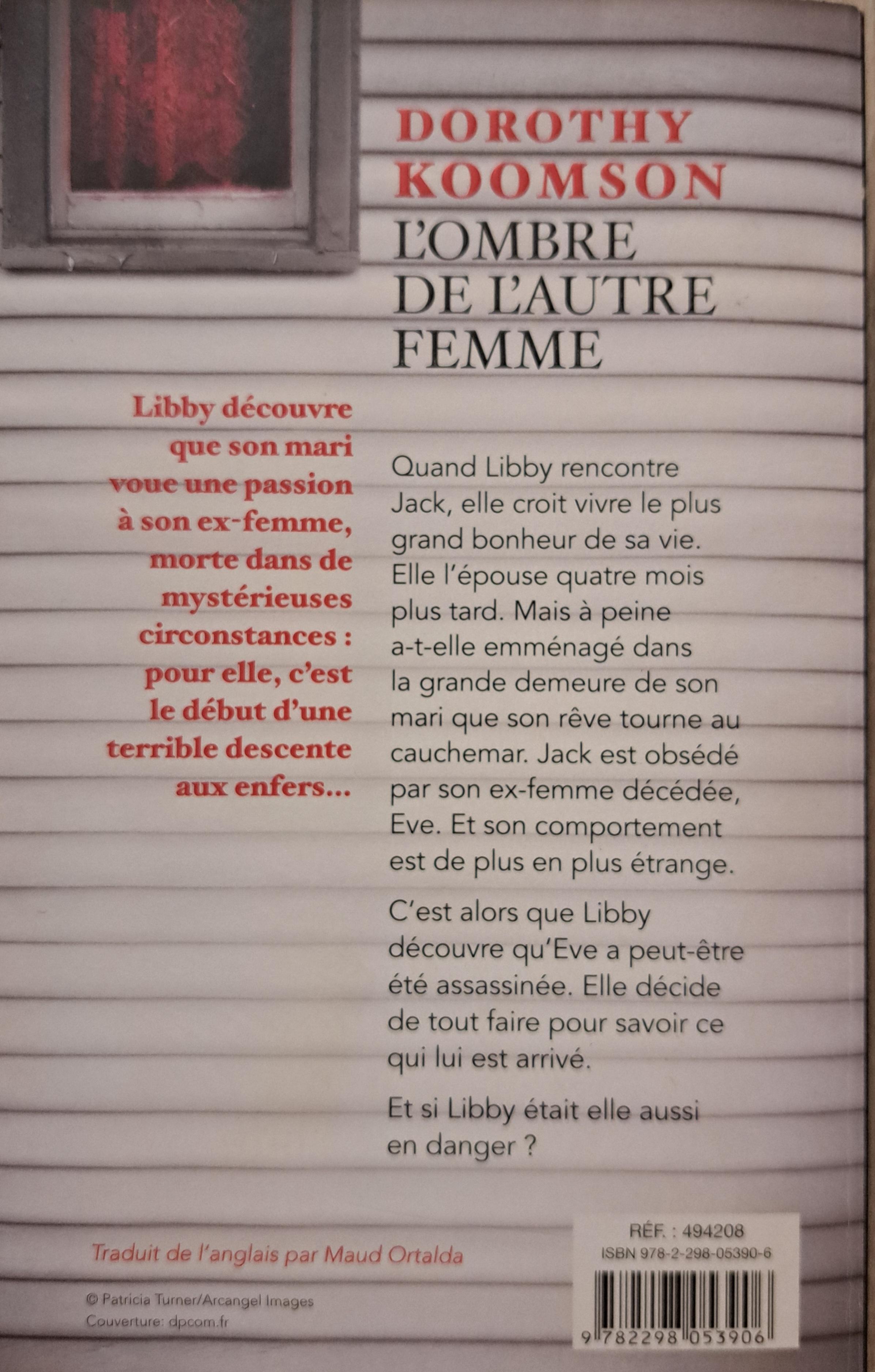 troc de troc livre - l'ombre de l'autre femme de dorothy koomson image 1