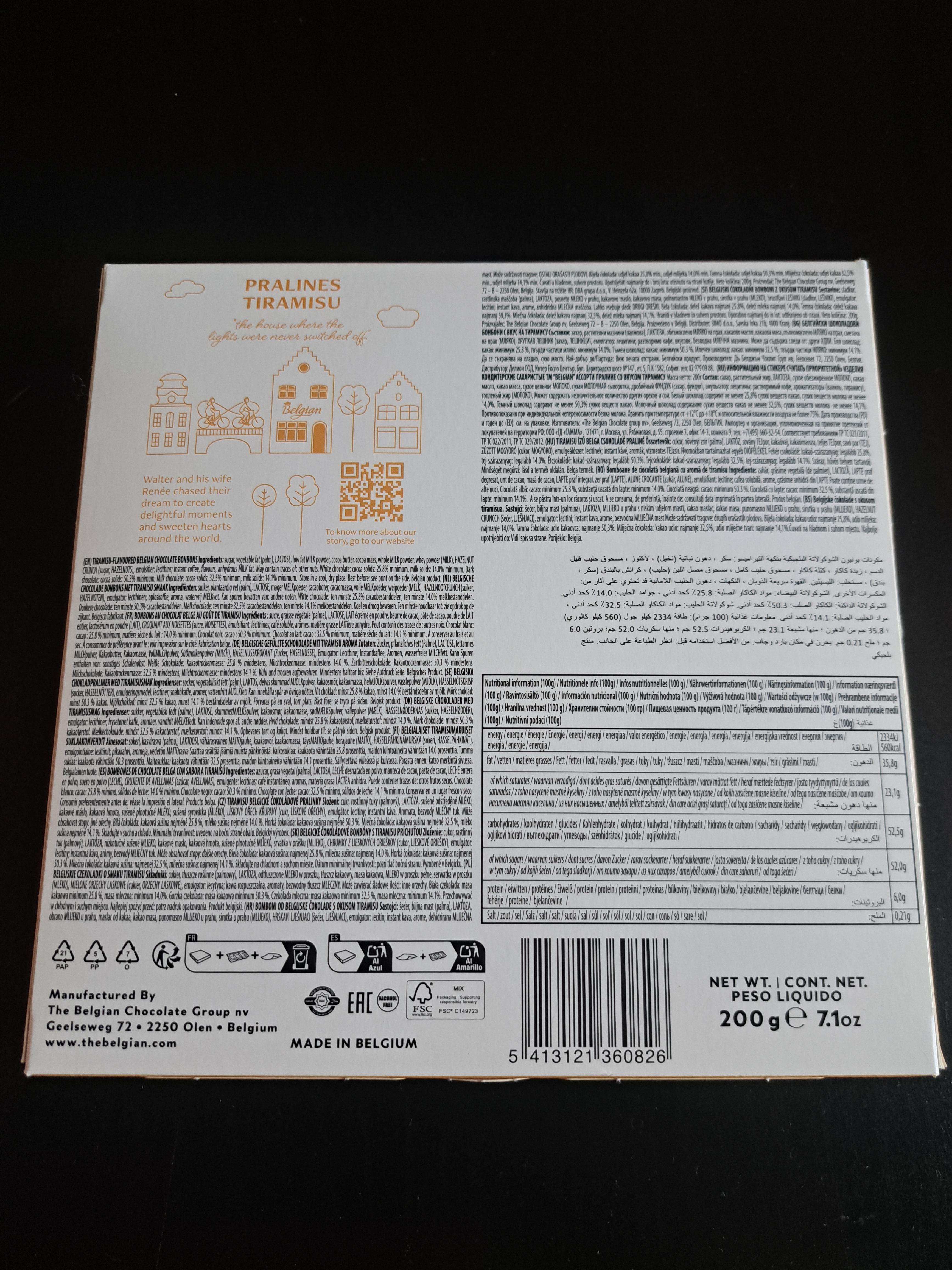 troc de troc boîte de chocolats belges neuve image 1
